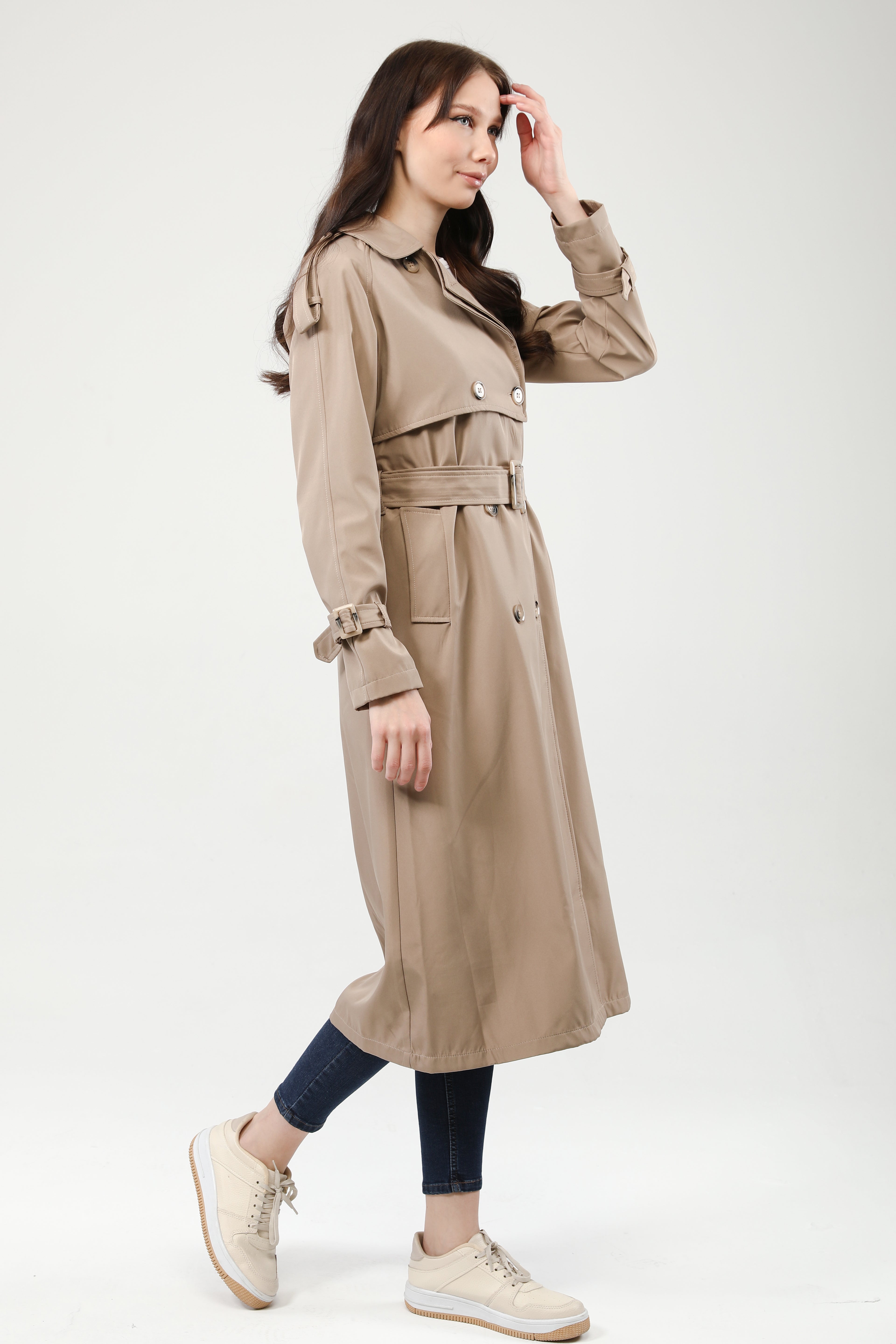 Trenchcoat Round Collar