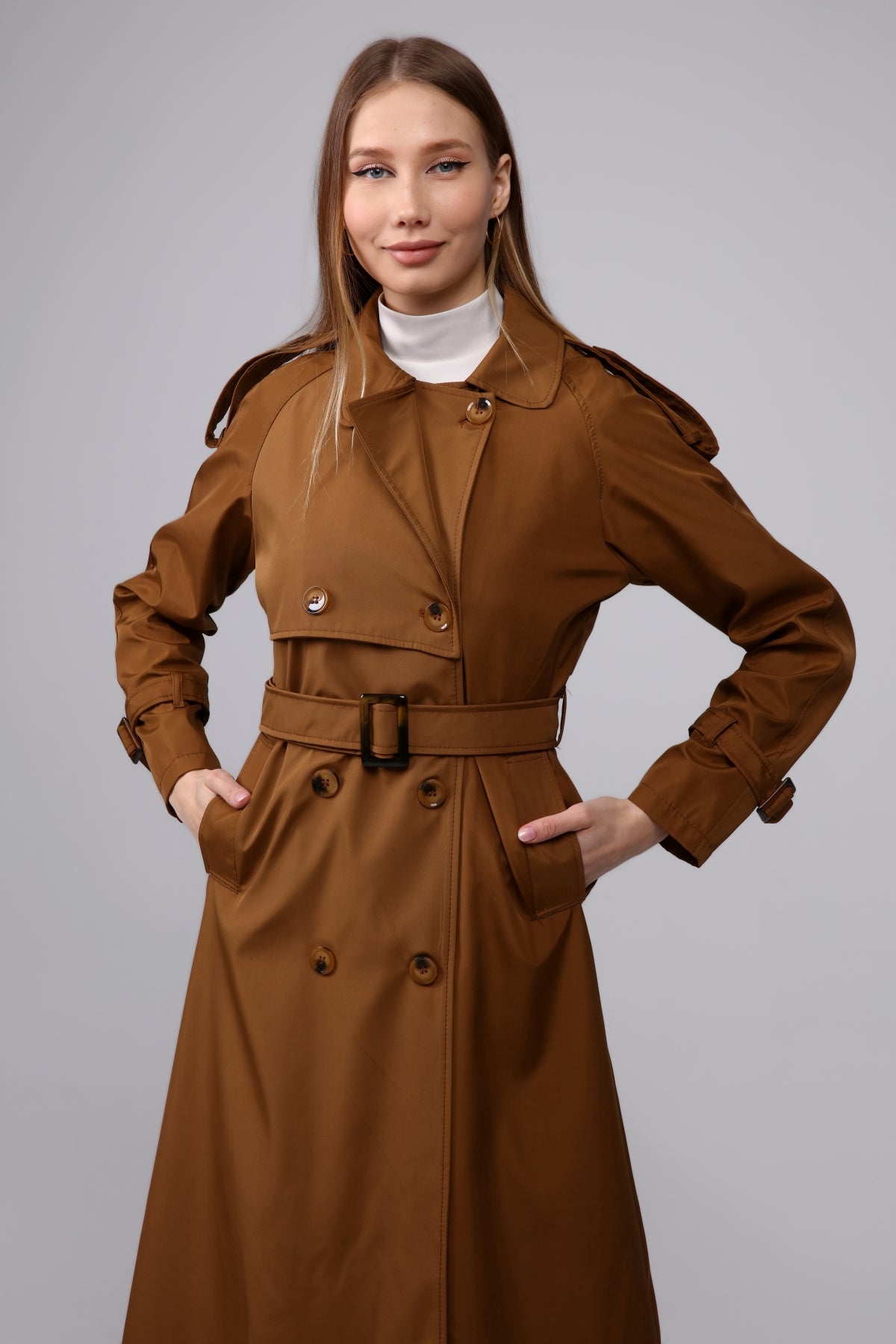 Trenchcoat Round Collar