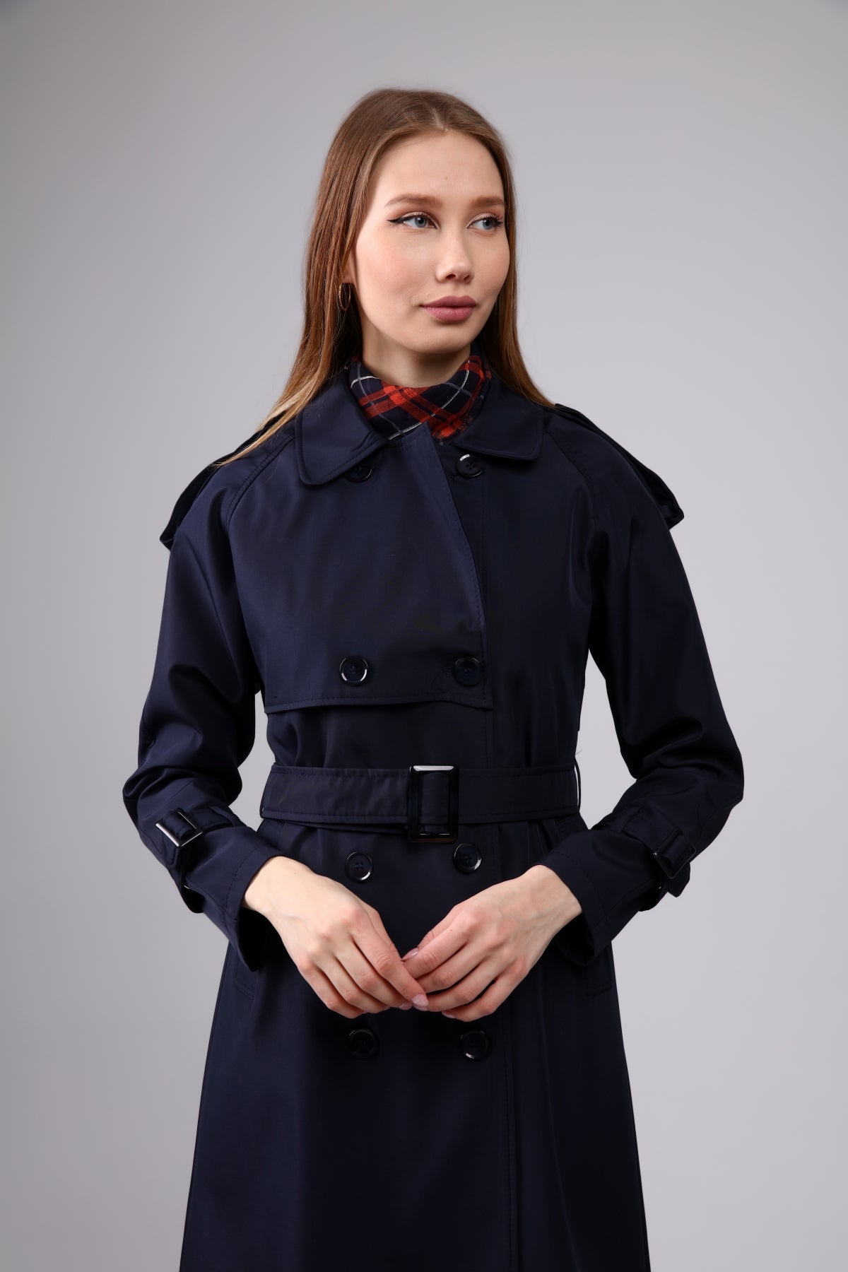 Trenchcoat Round Collar