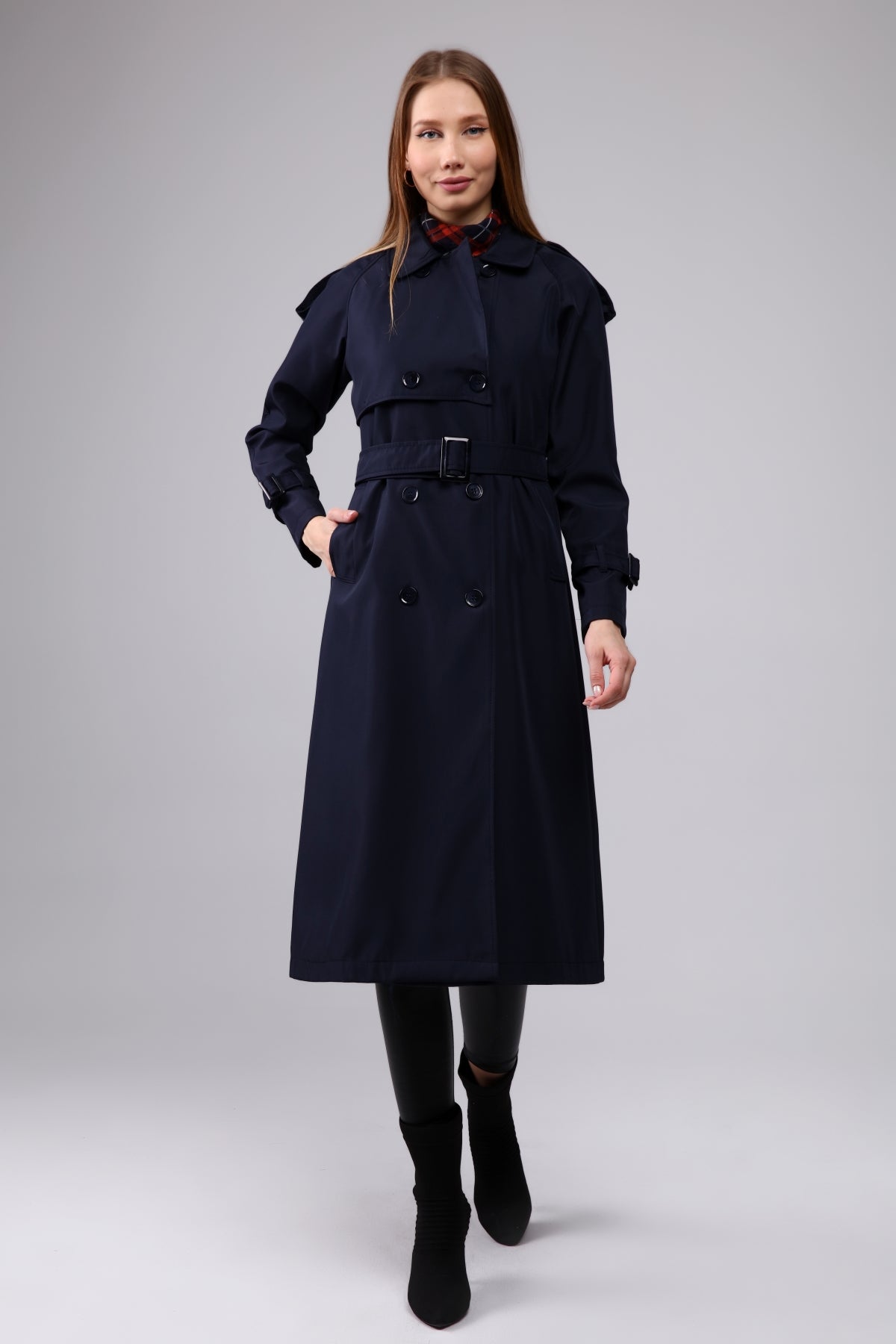 Trenchcoat Round Collar
