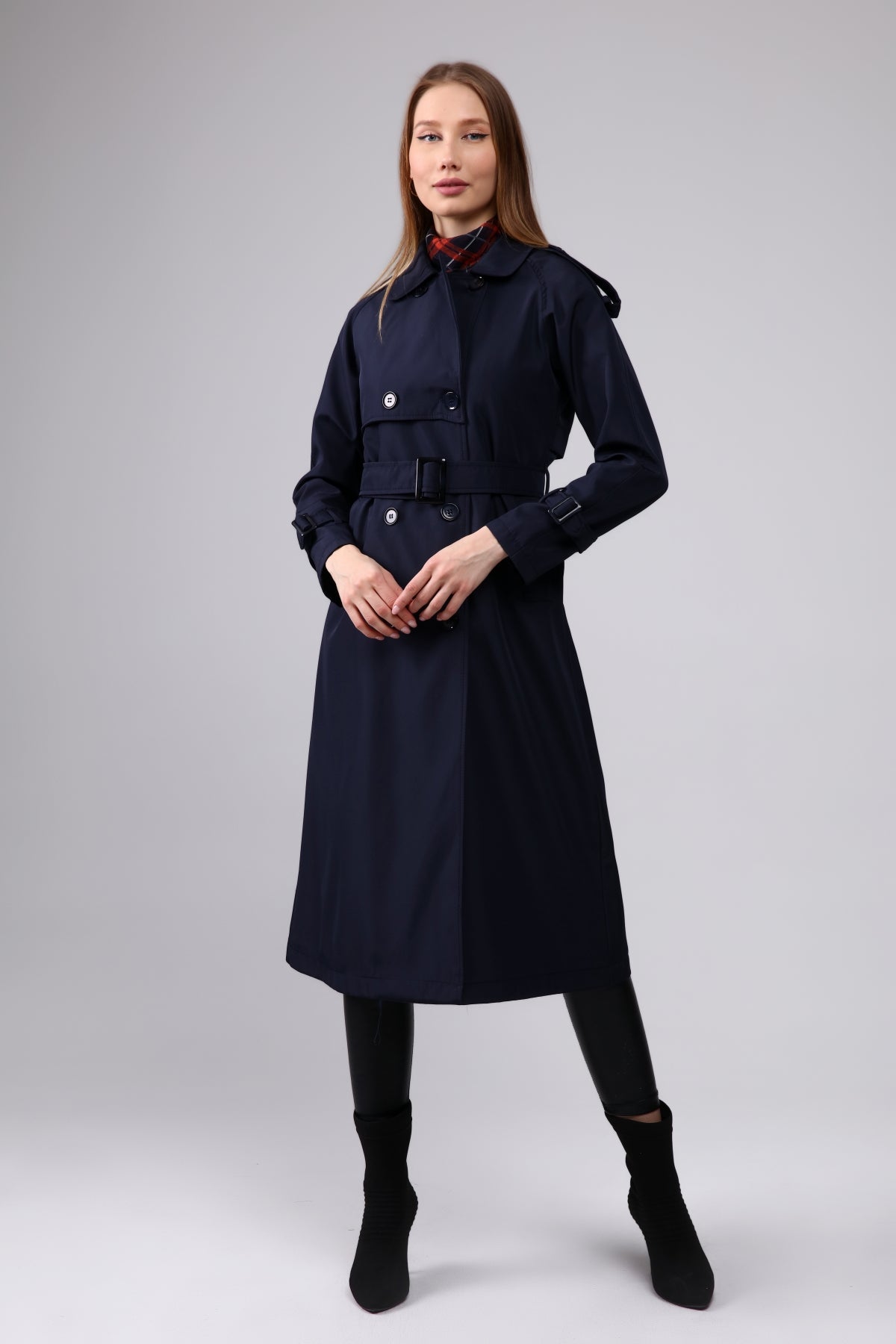 Trenchcoat Round Collar