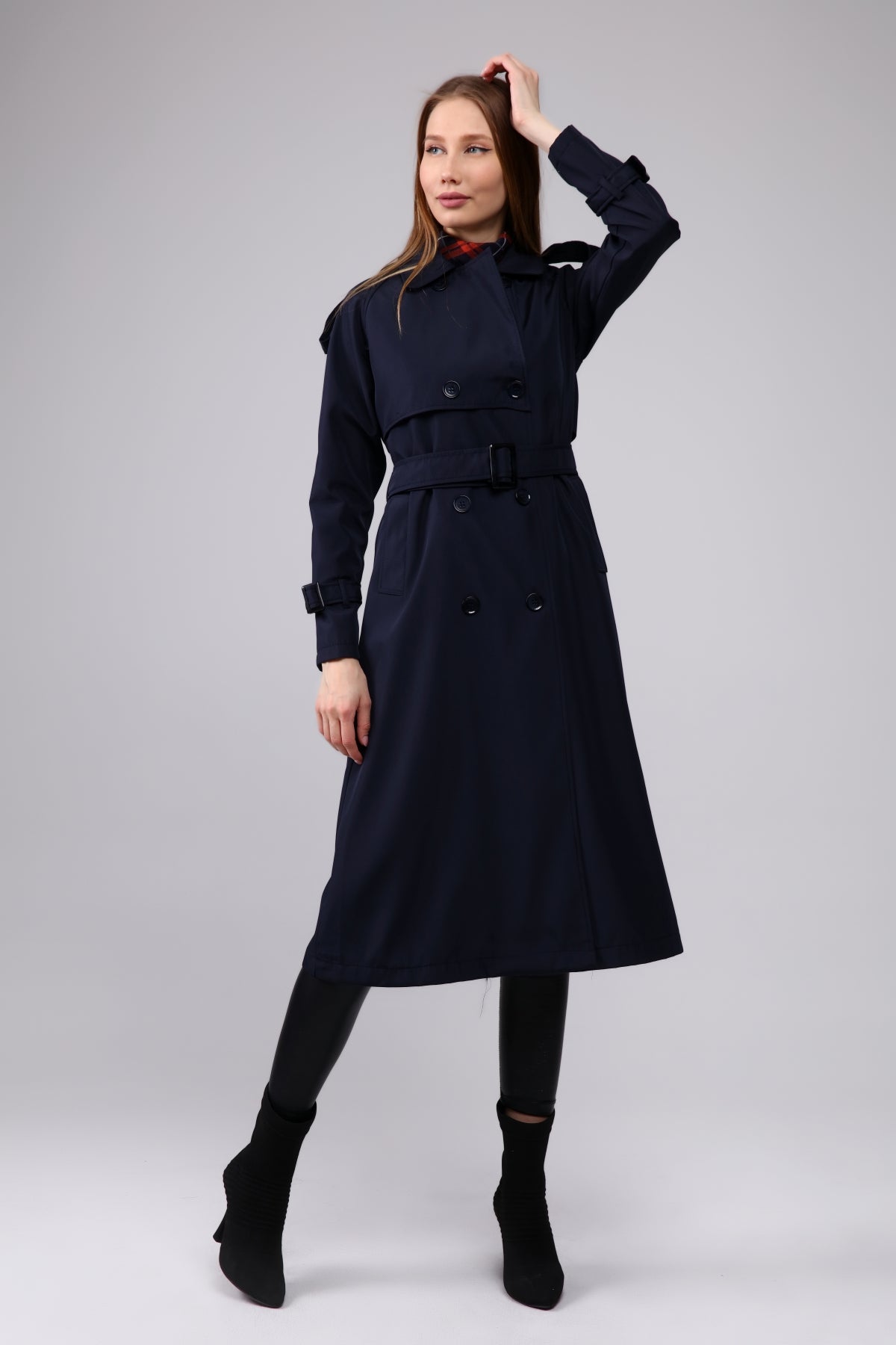 Trenchcoat Round Collar