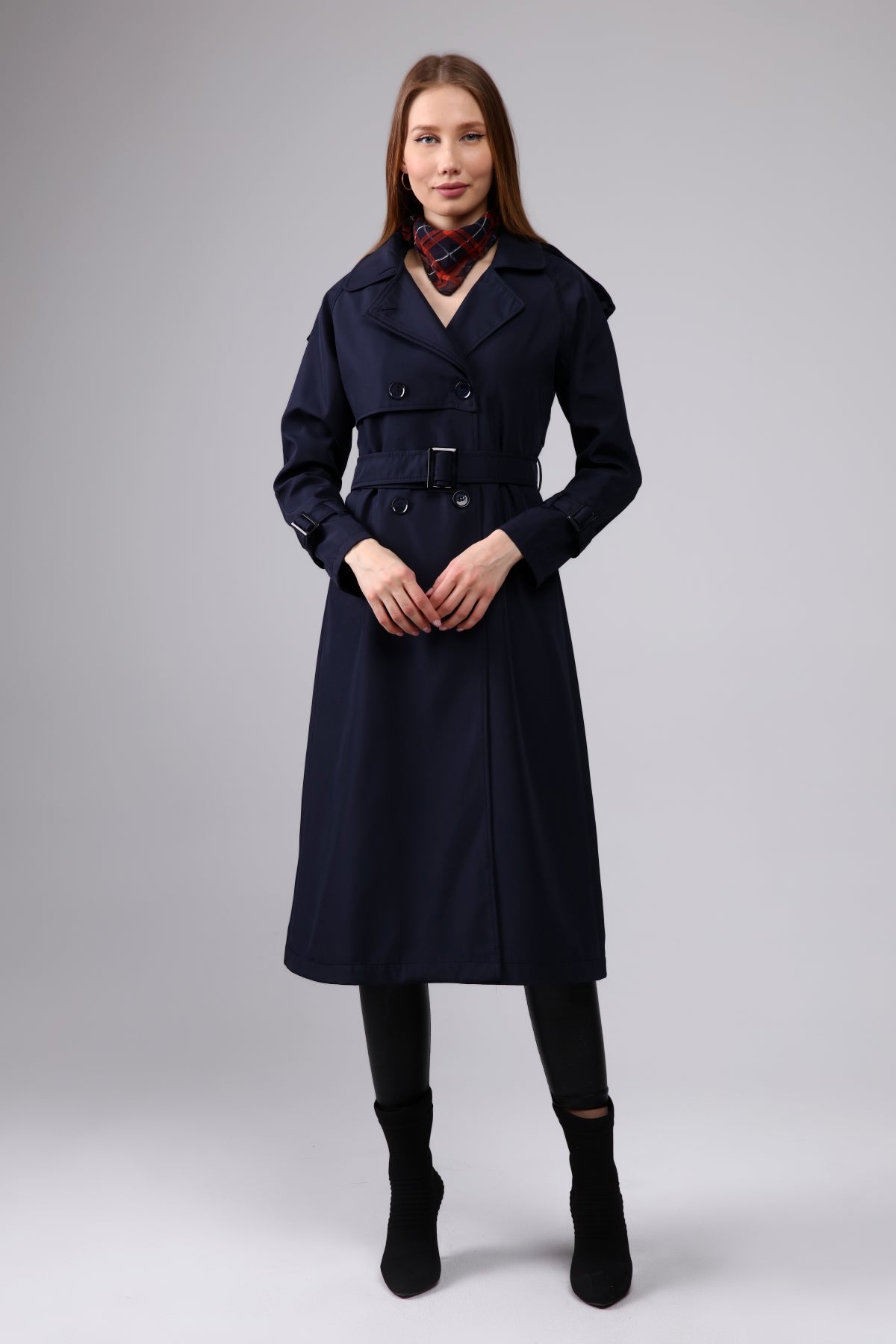 Trenchcoat Round Collar