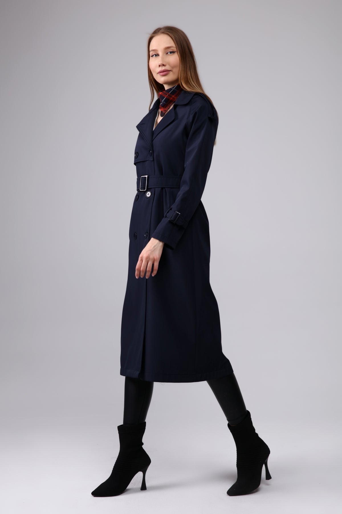 Trenchcoat Round Collar