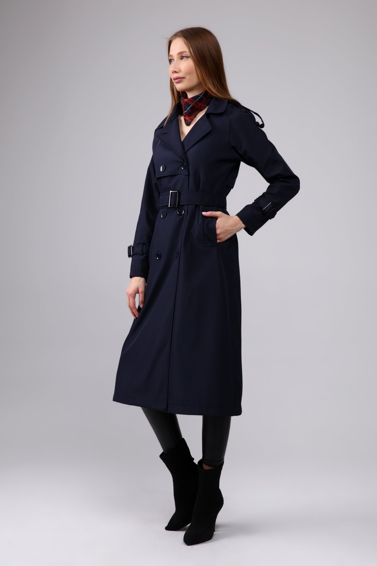 Trenchcoat Round Collar
