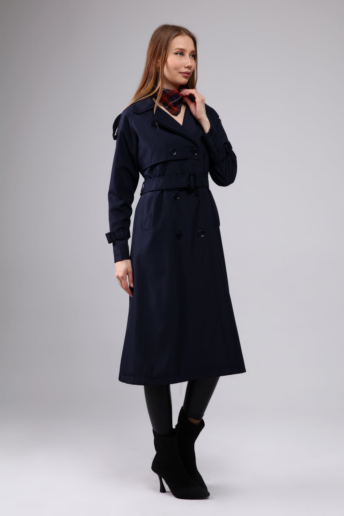 Trenchcoat Round Collar