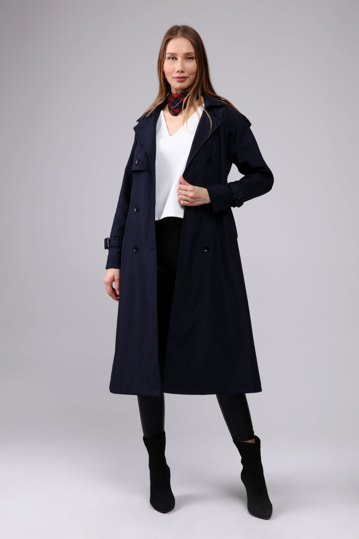 Trenchcoat Round Collar