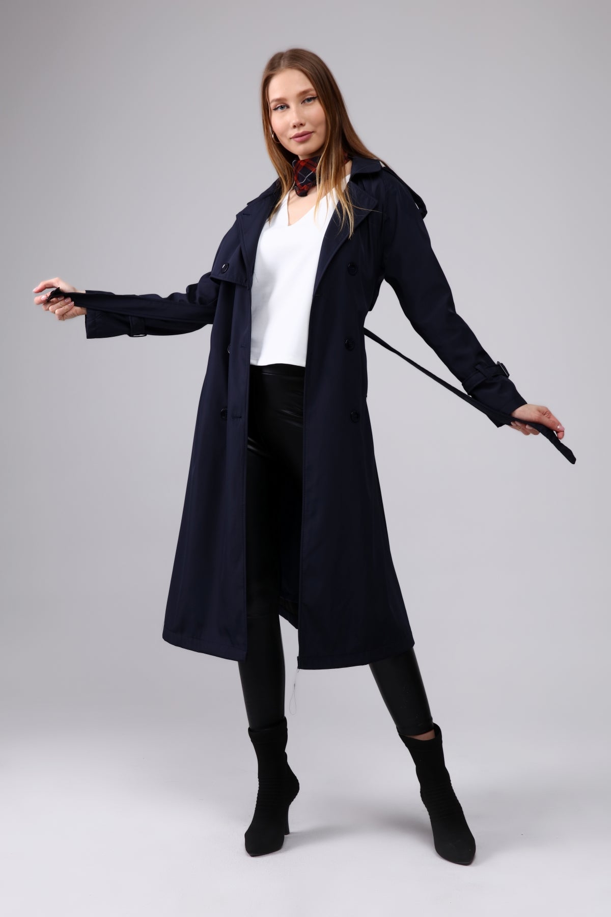 Trenchcoat Round Collar