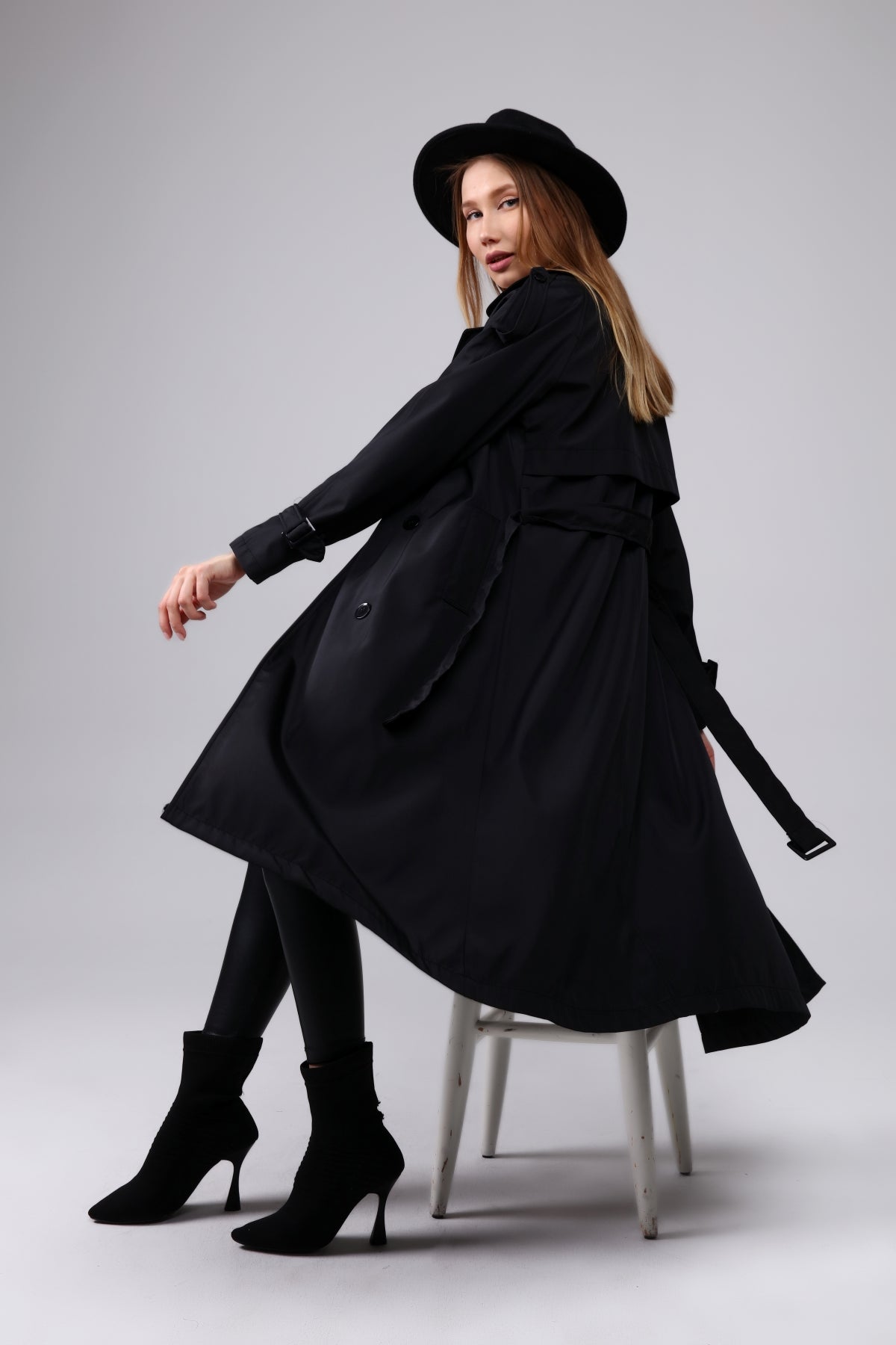 Trenchcoat Round Collar