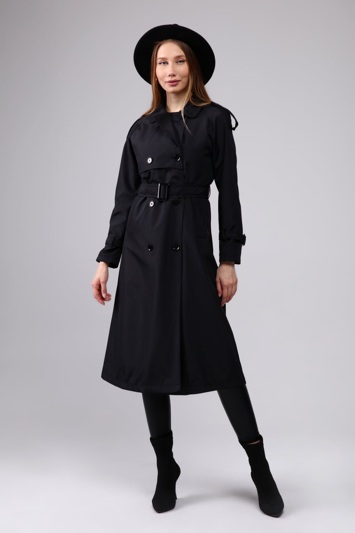 Trenchcoat Round Collar
