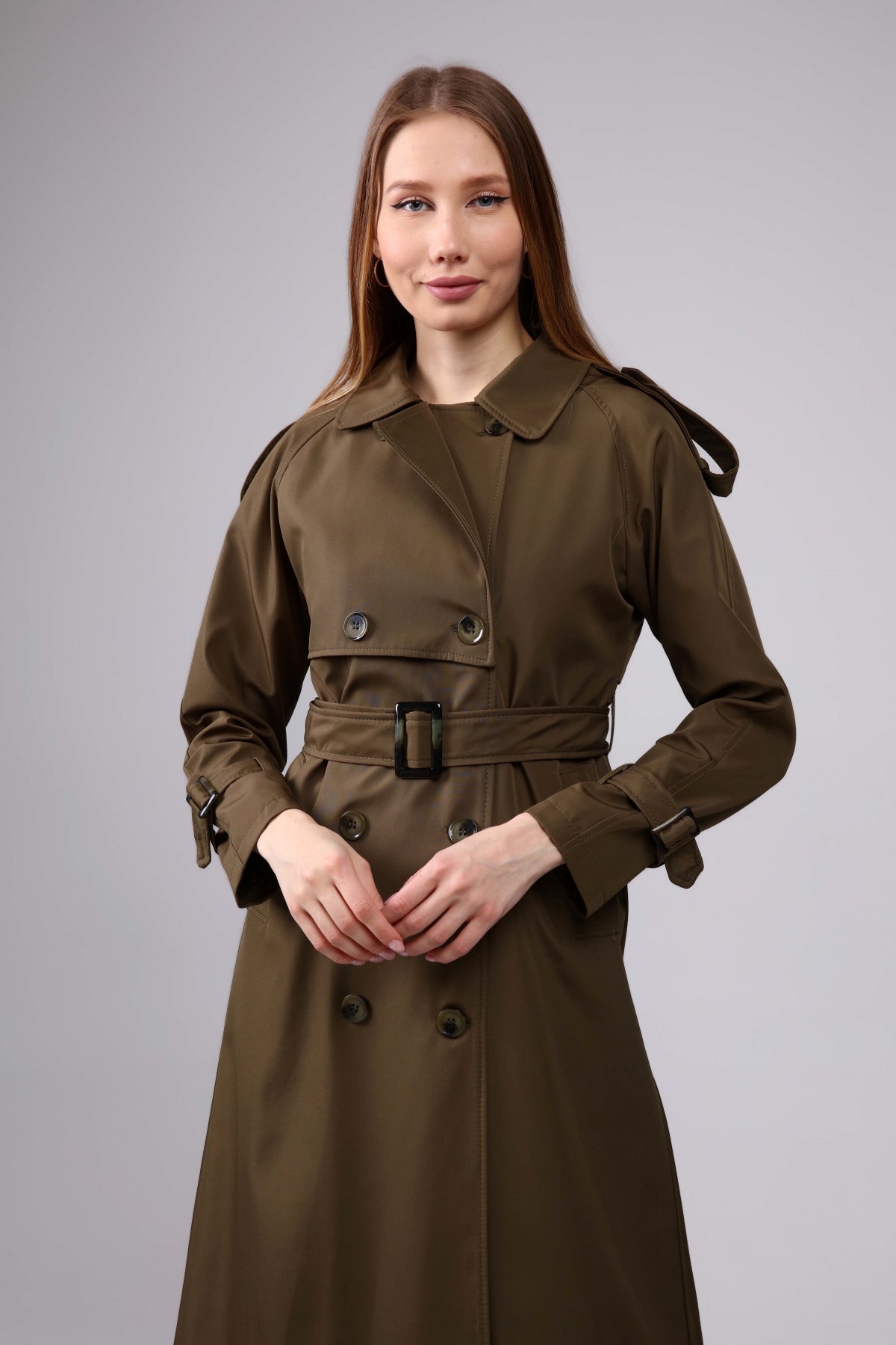Trenchcoat Round Collar