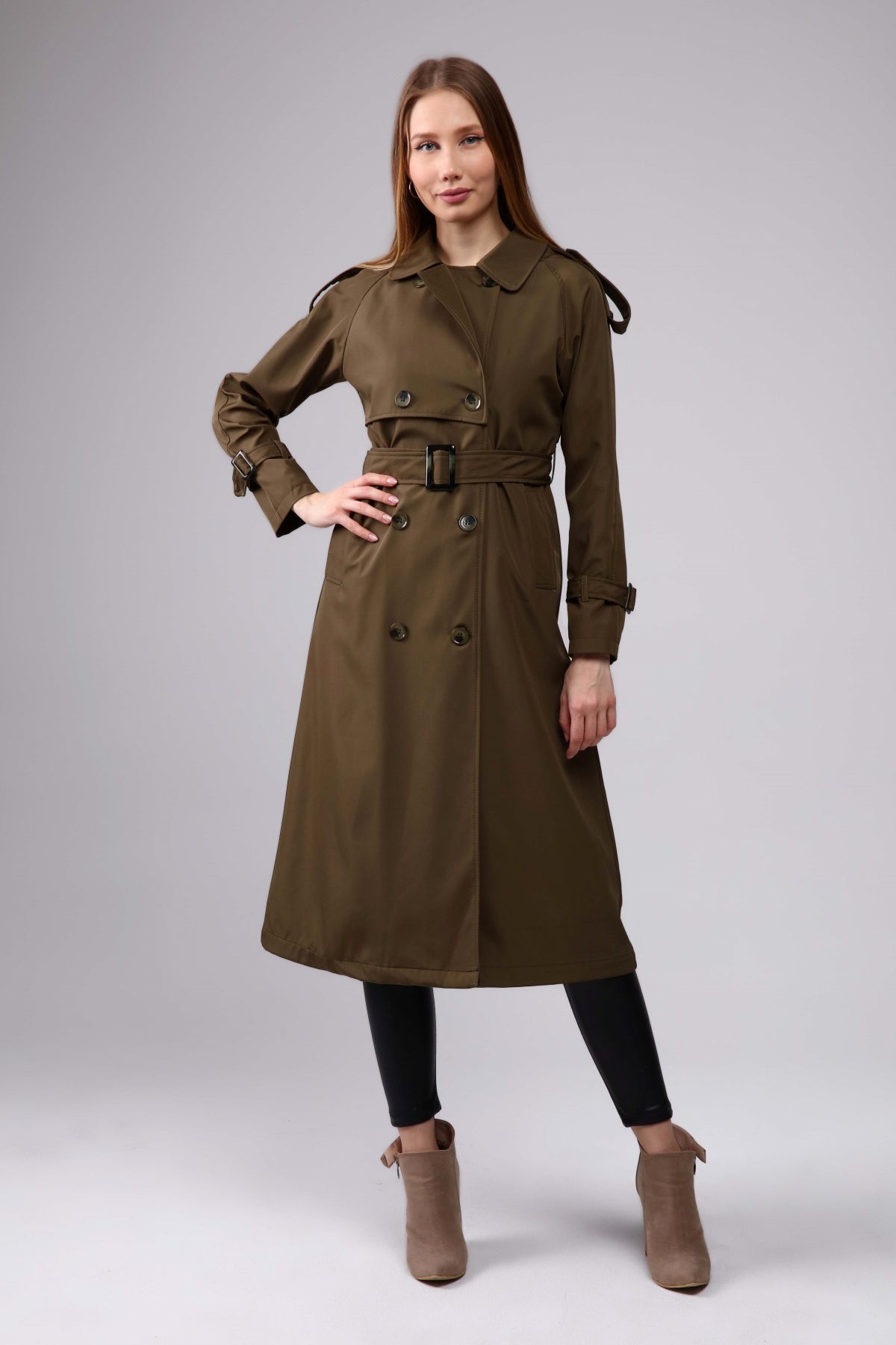 Trenchcoat Round Collar