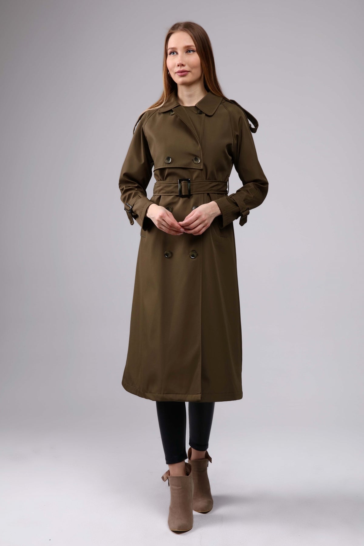 Trenchcoat Round Collar