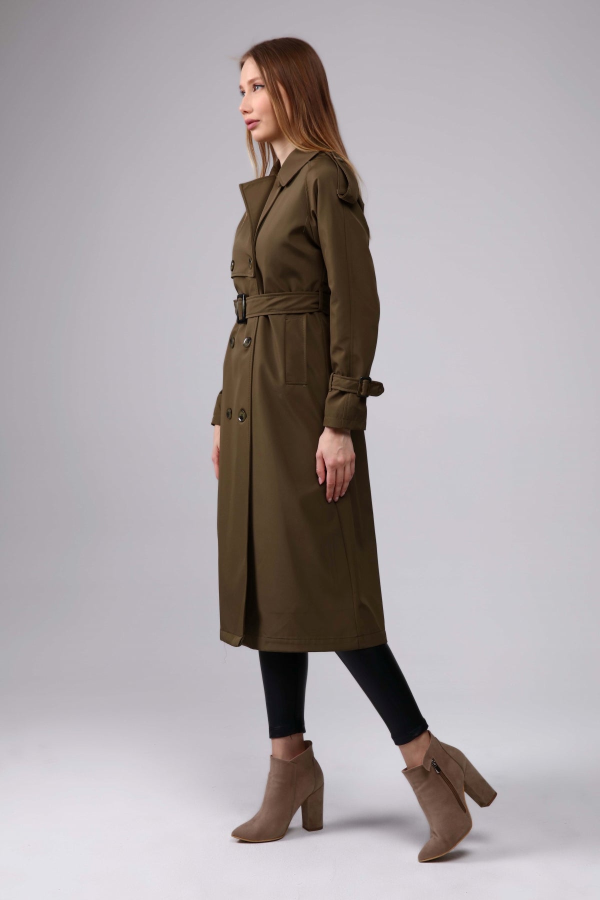 Trenchcoat Round Collar