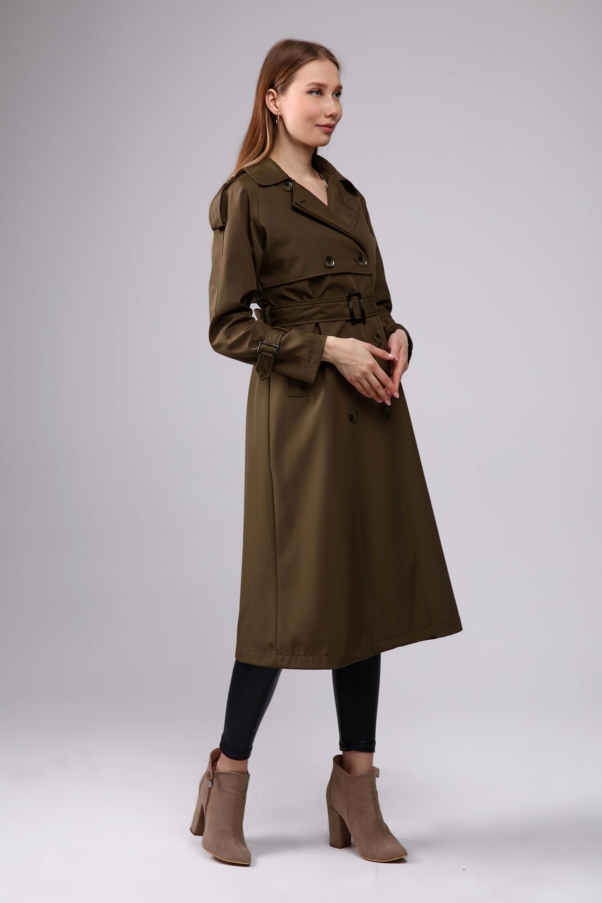 Trenchcoat Round Collar
