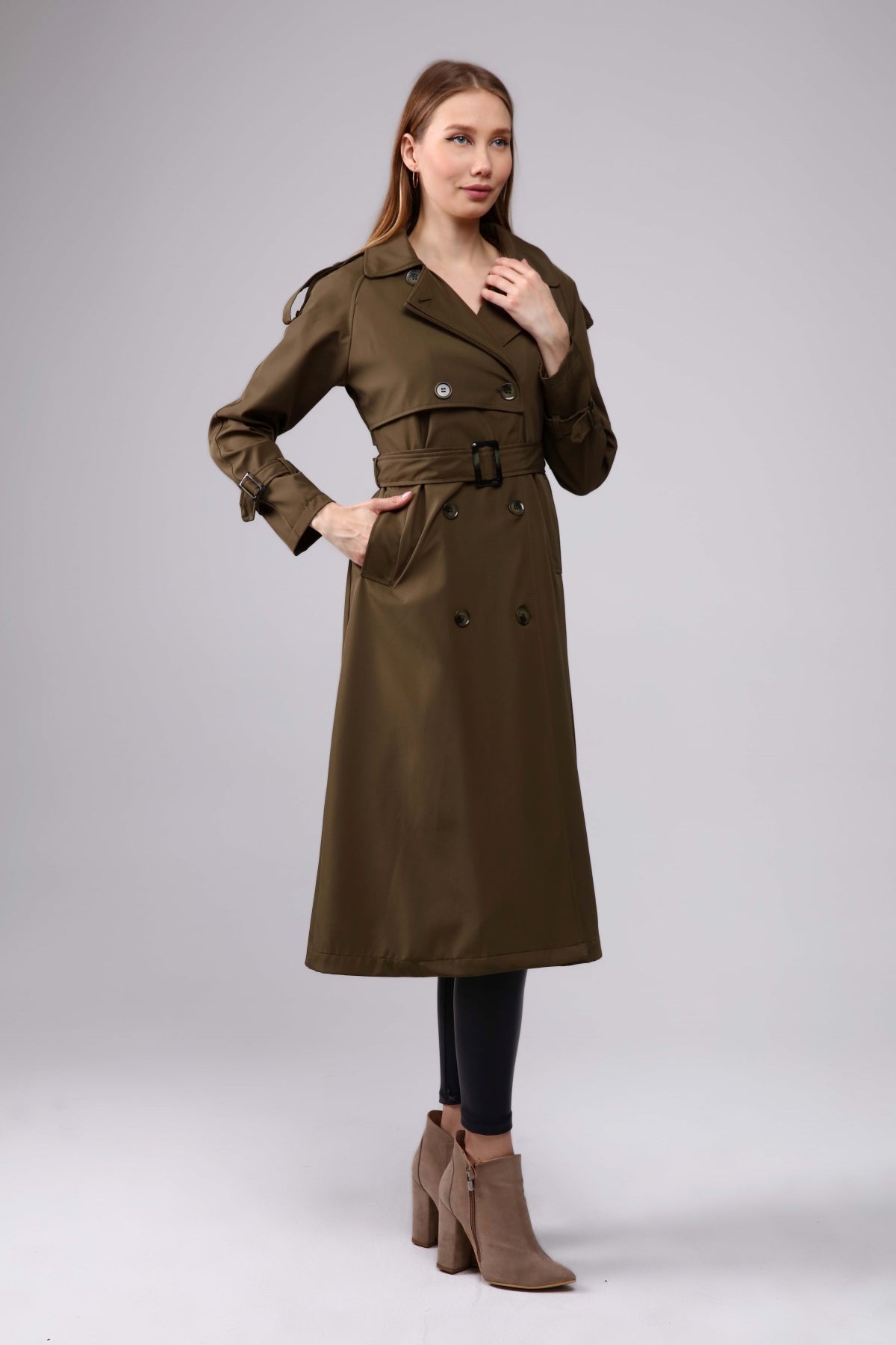 Trenchcoat Round Collar