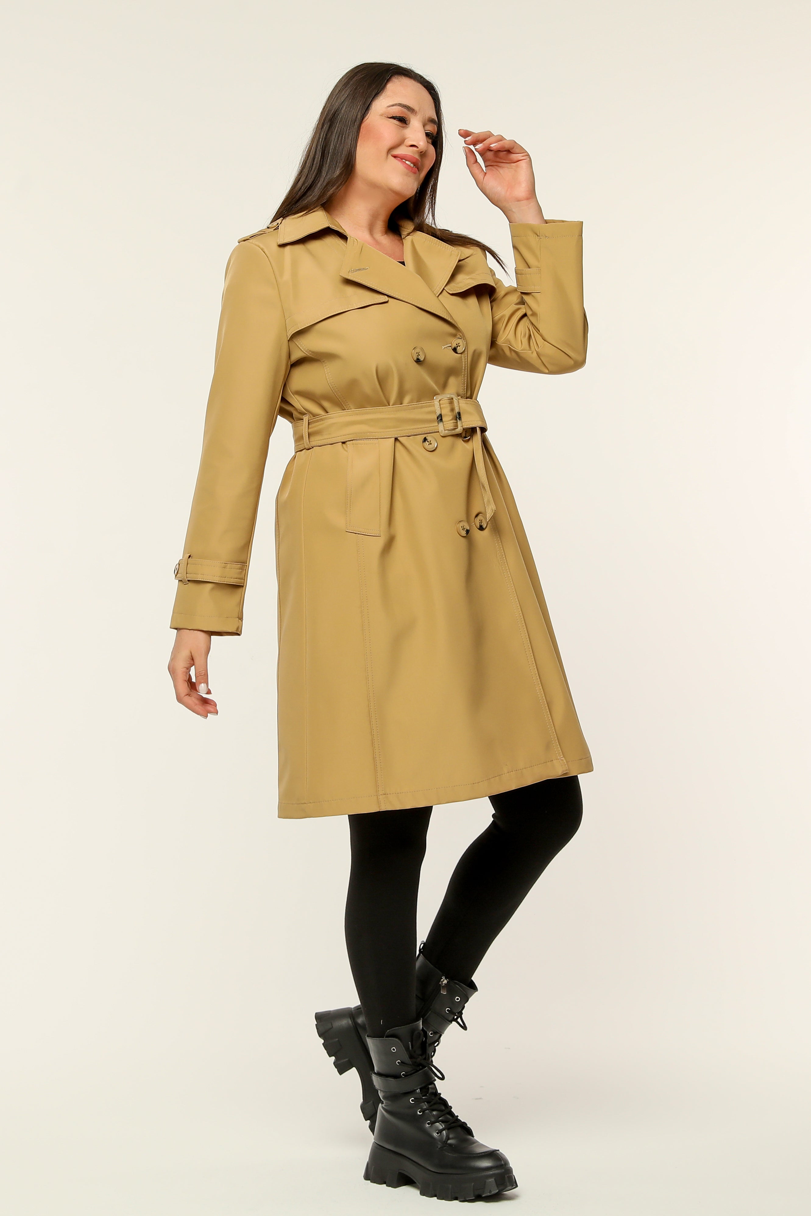 Trenchcoat Dress Elegance