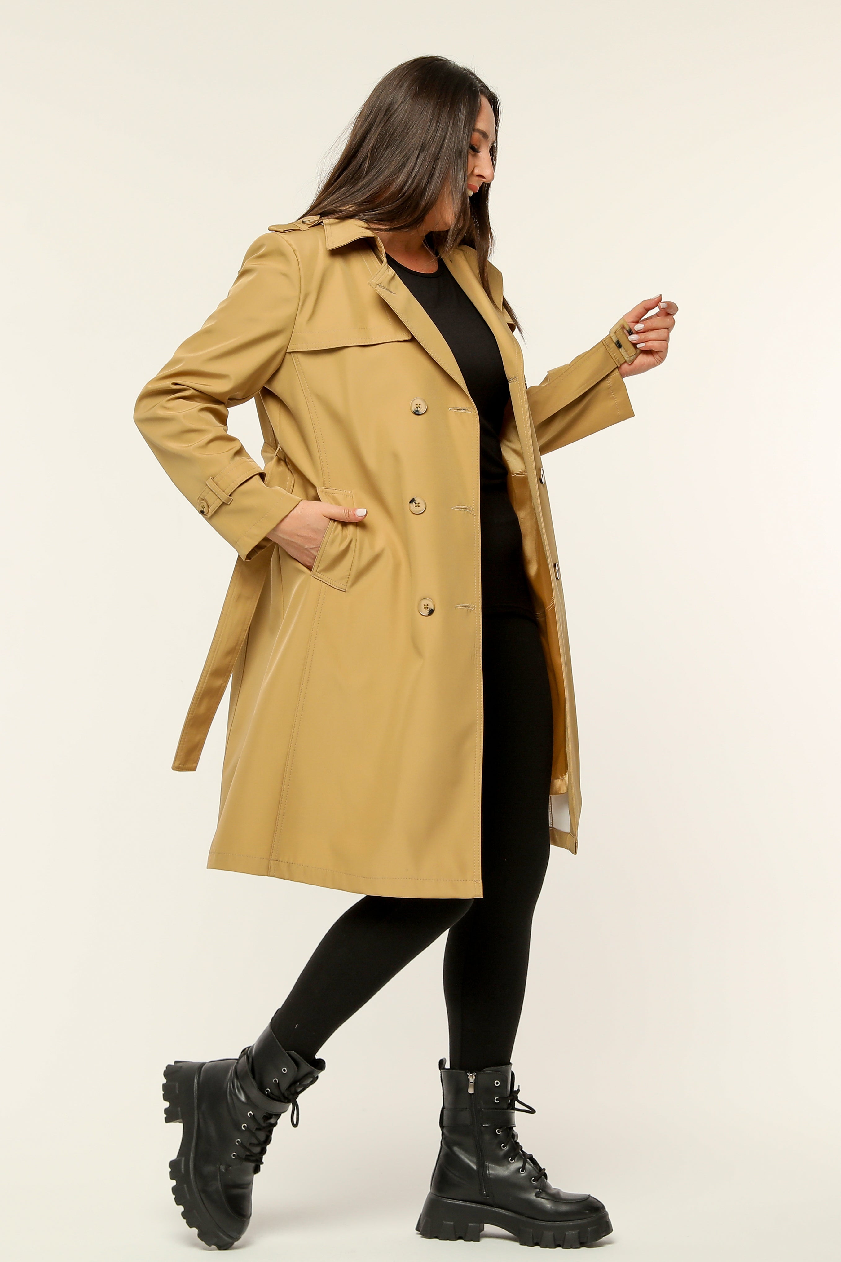 Trenchcoat Dress Elegance