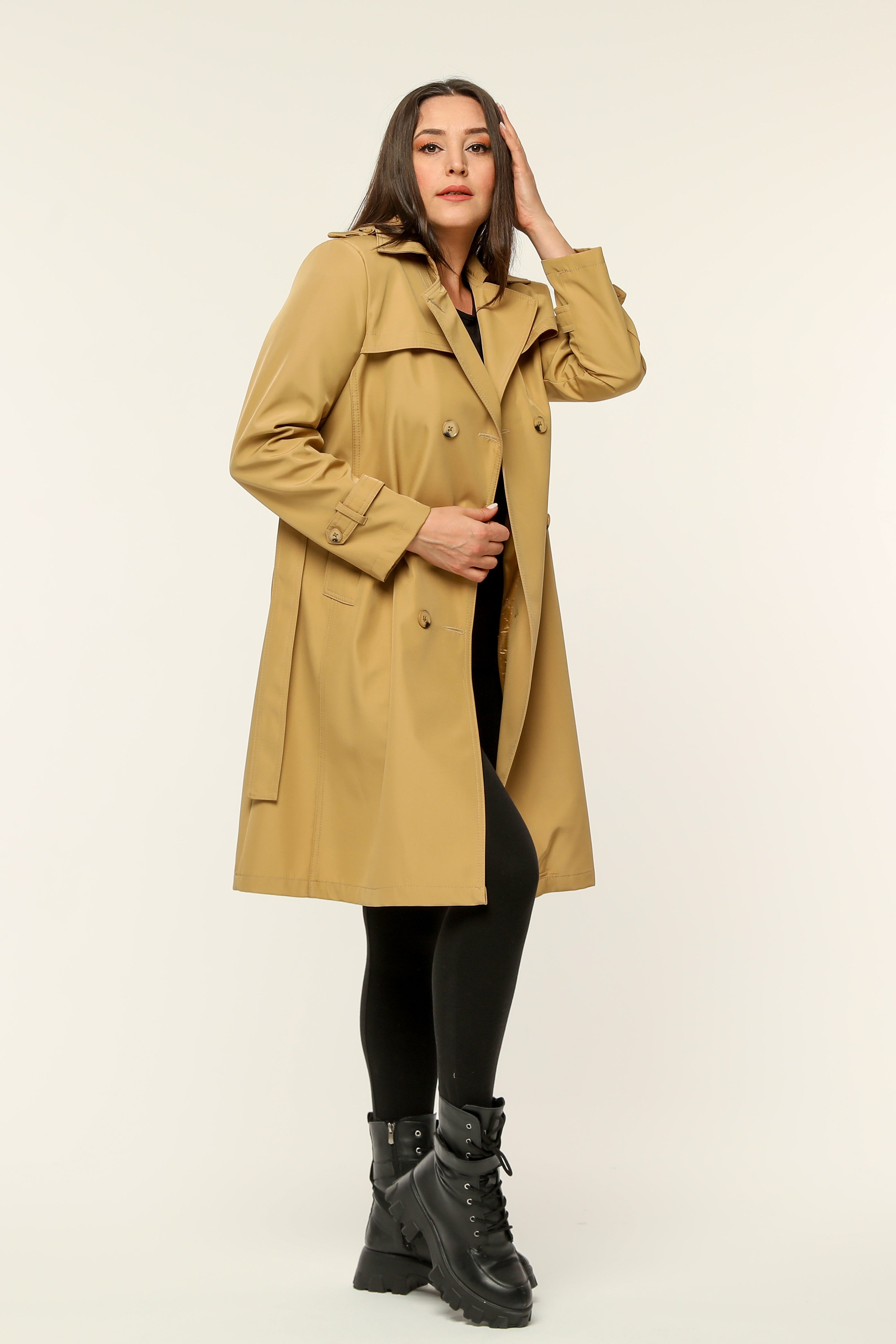Trenchcoat Dress Elegance