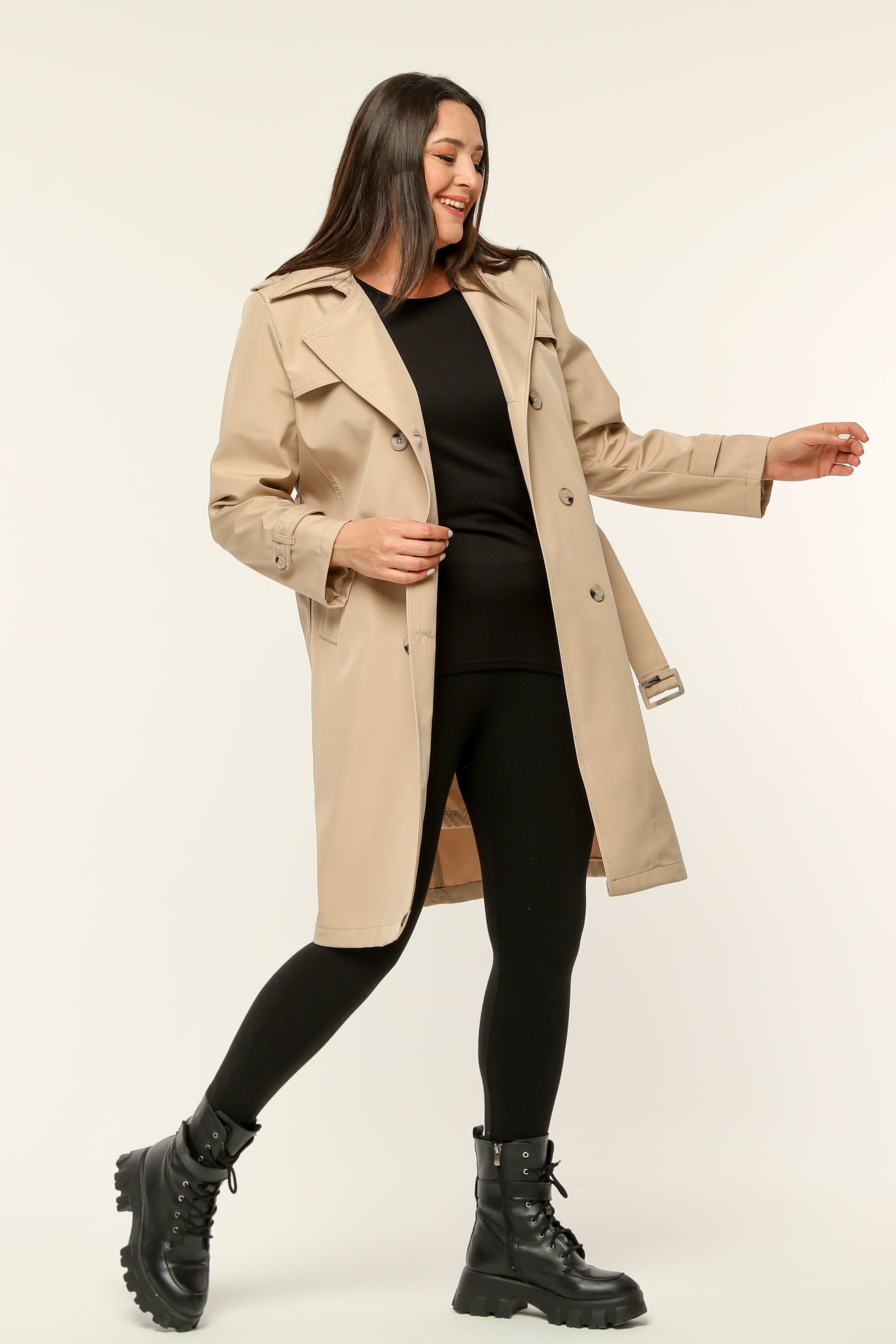 Trenchcoat Dress Elegance