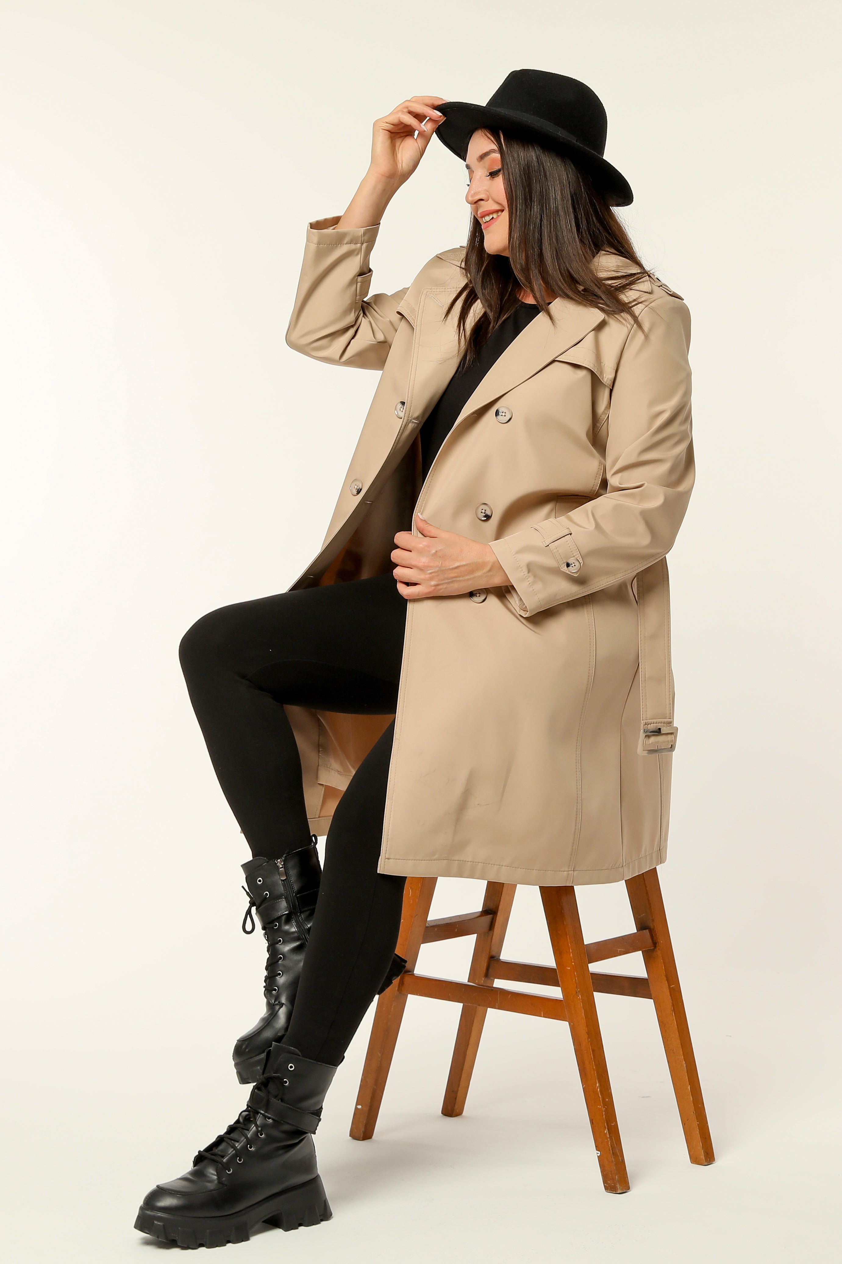 Trenchcoat Dress Elegance