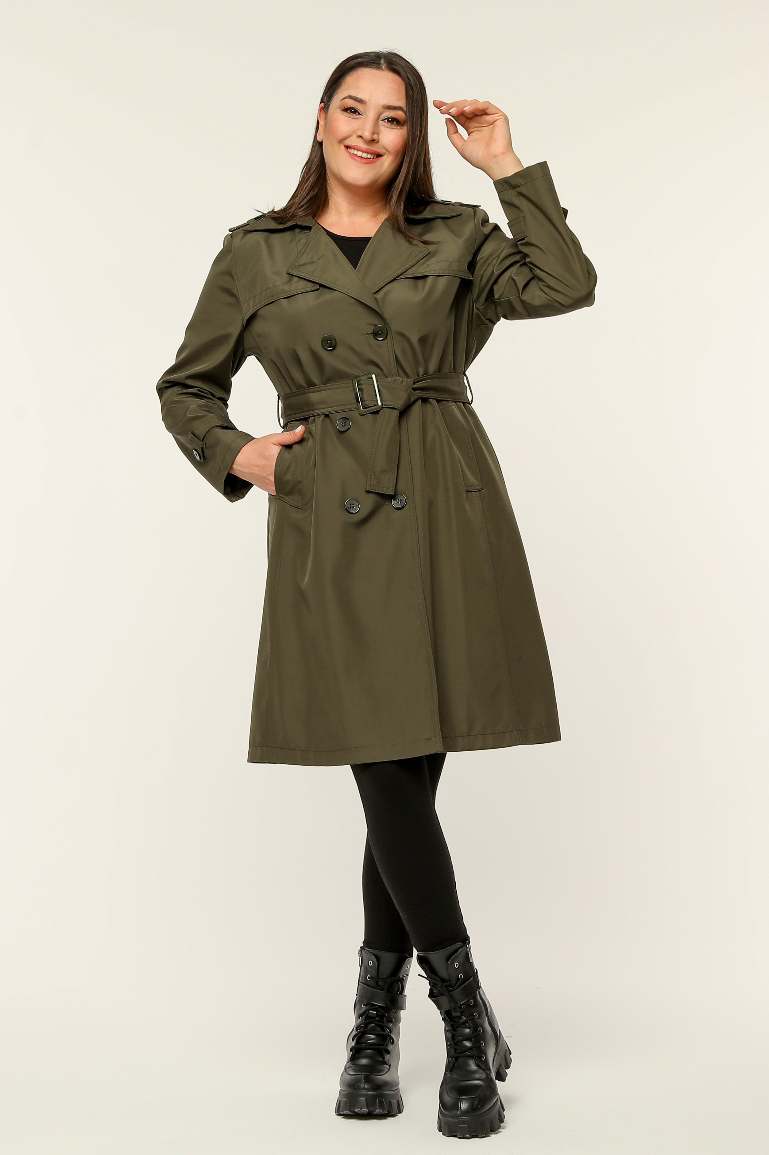 Trenchcoat Dress Elegance