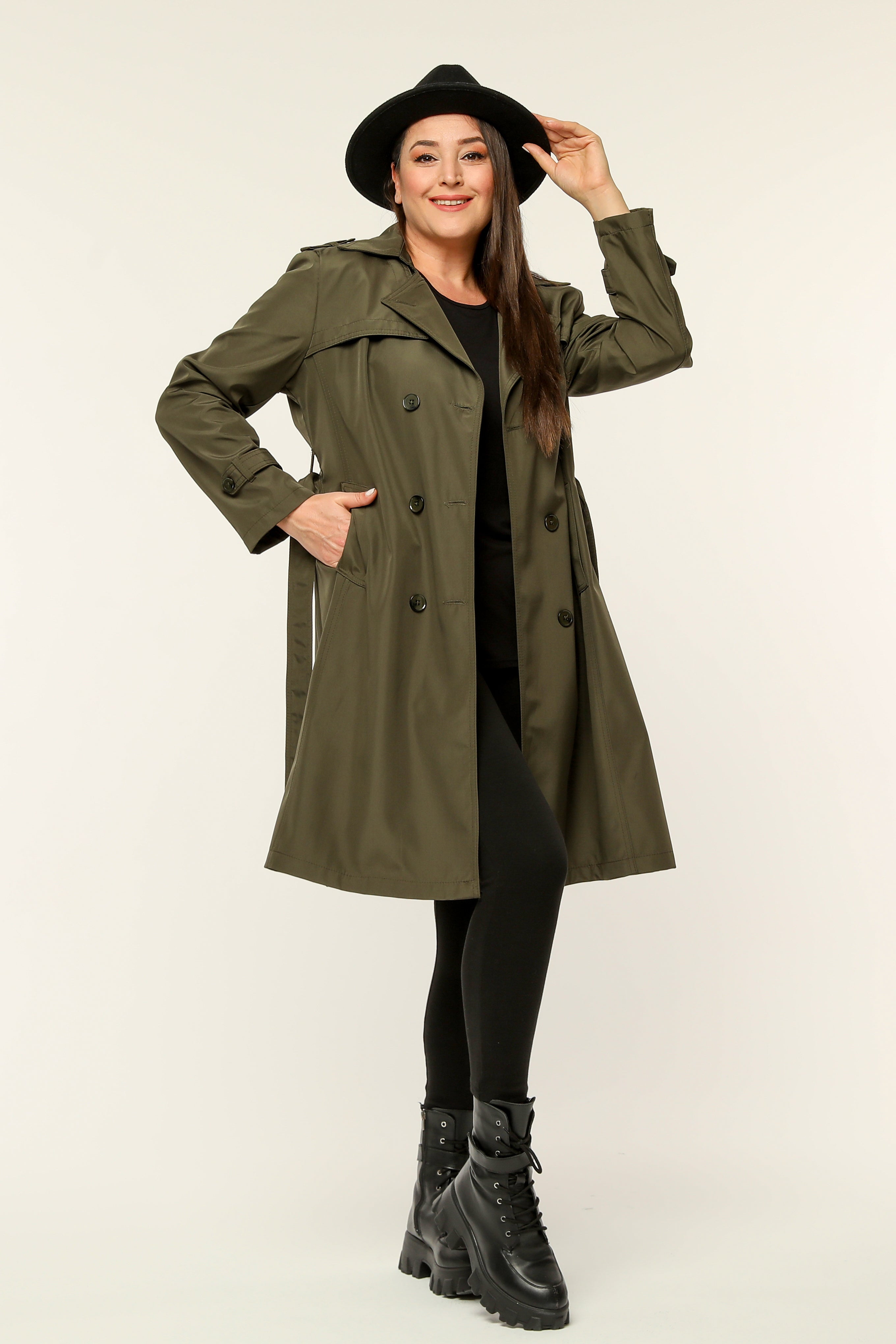 Trenchcoat Dress Elegance