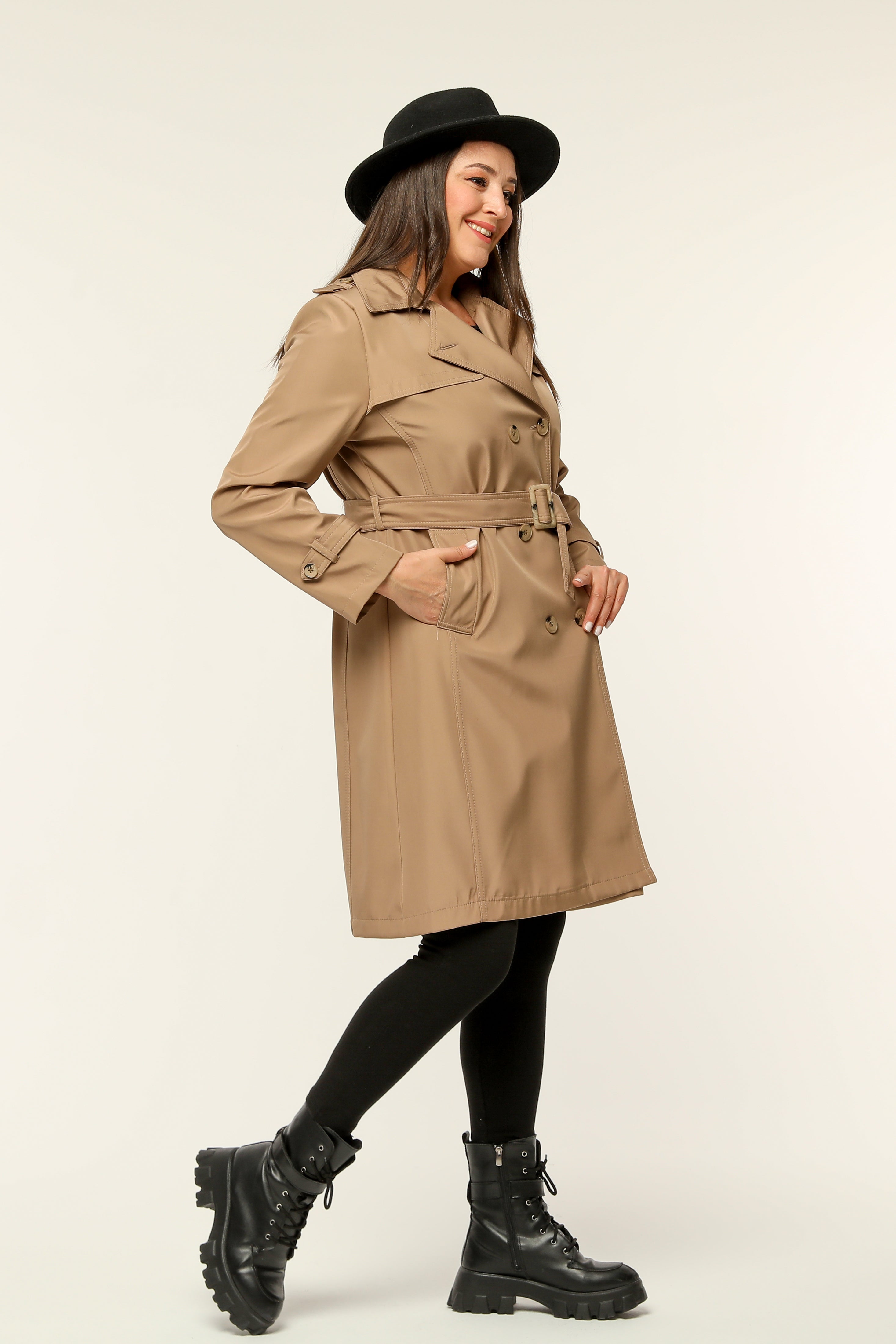 Trenchcoat Dress Elegance