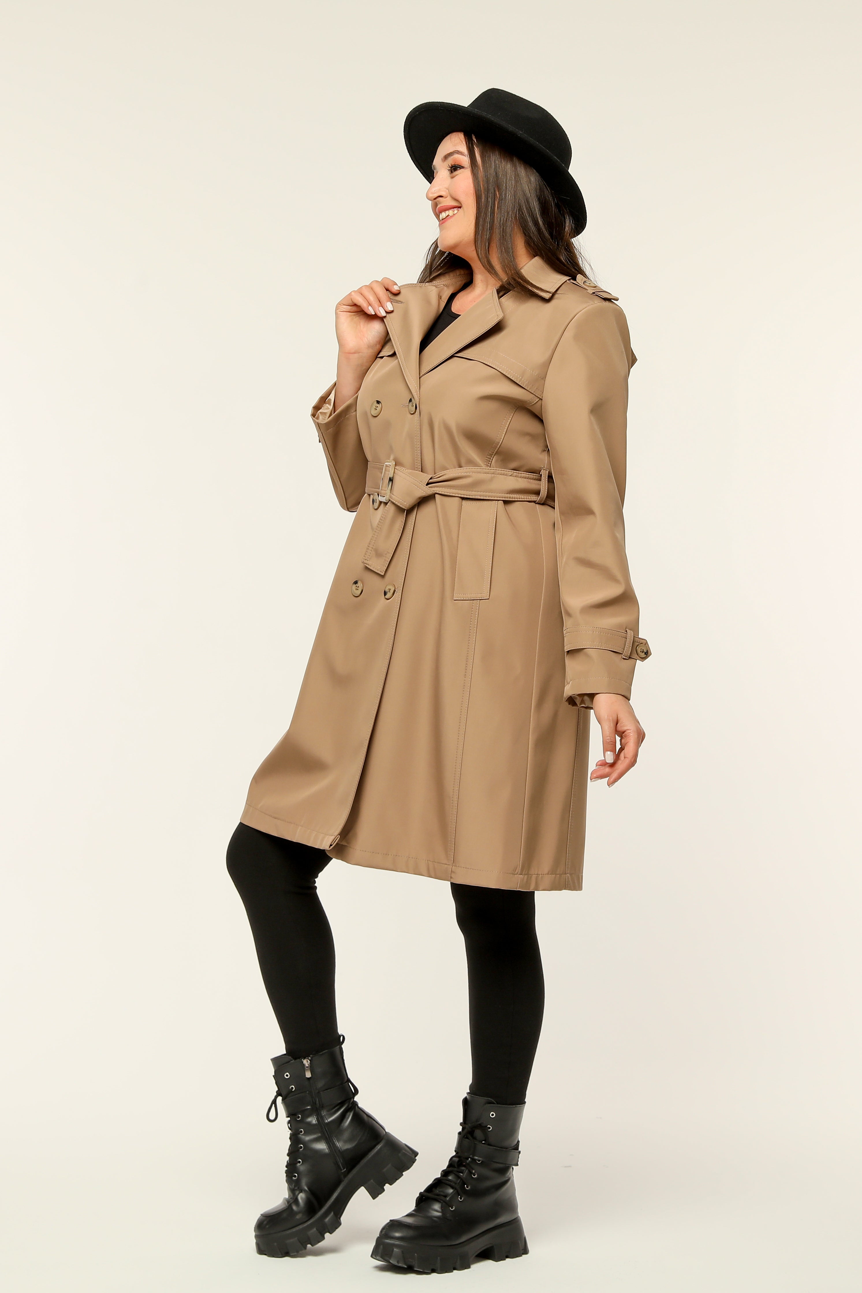 Trenchcoat Dress Elegance