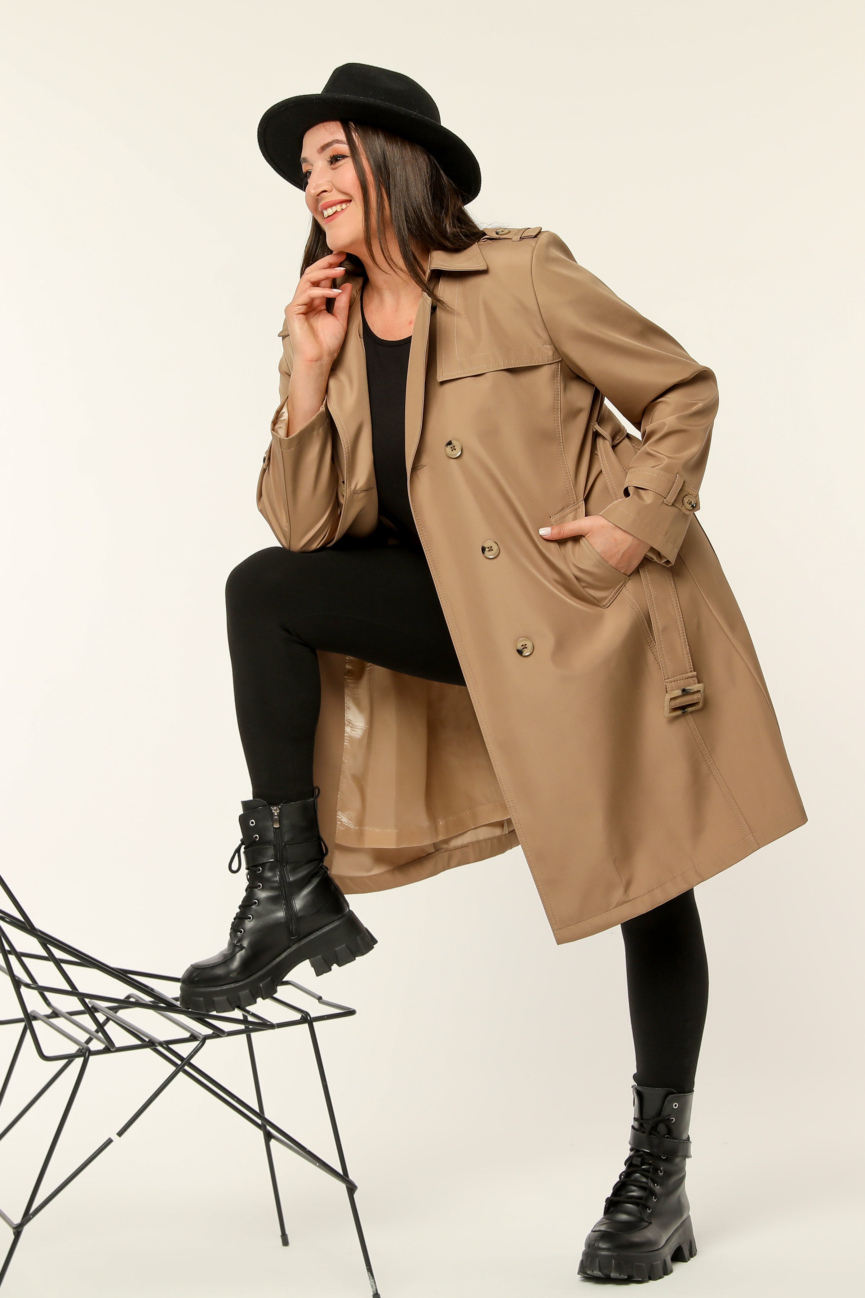 Trenchcoat Dress Elegance