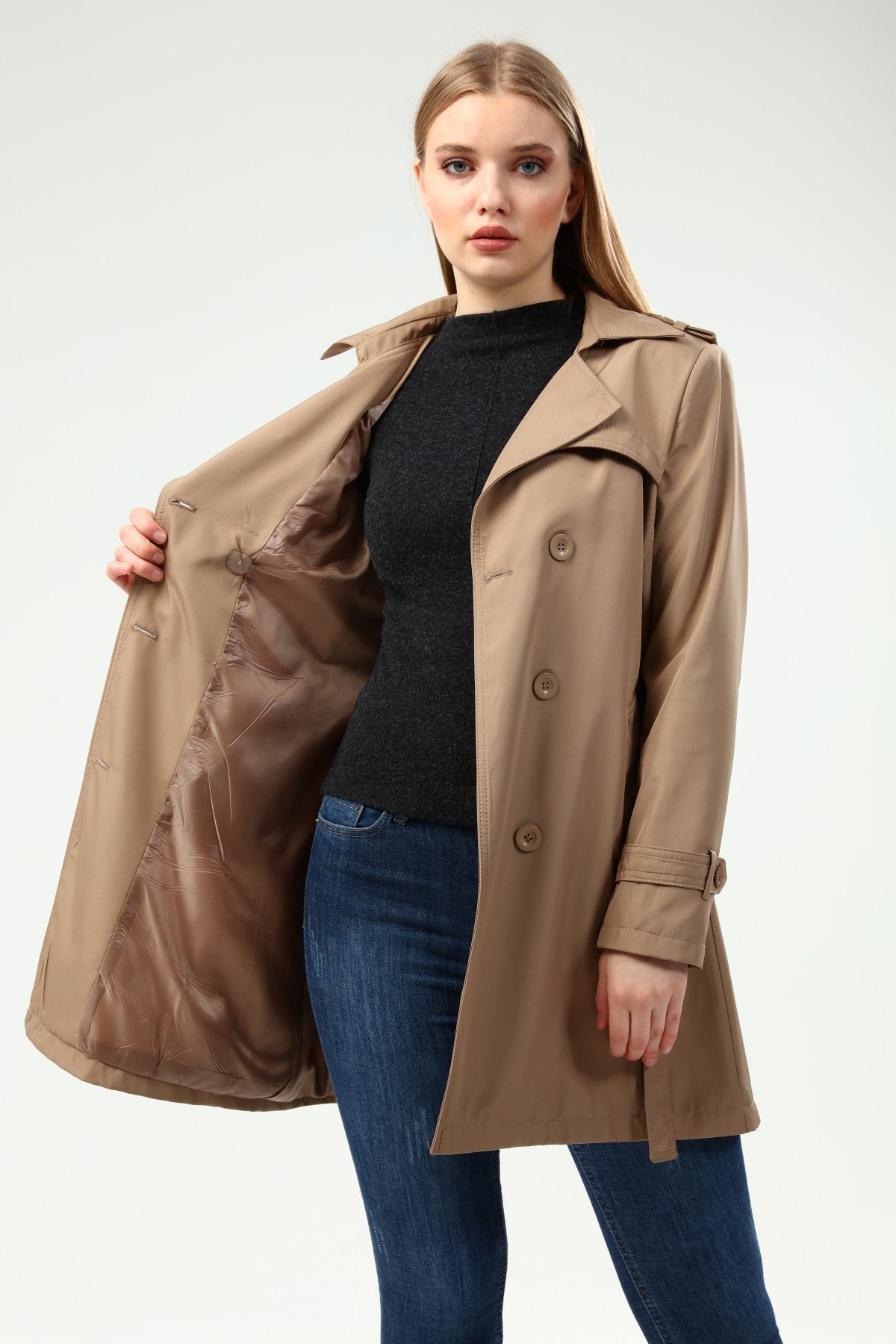Jacket Trenchcoat Short