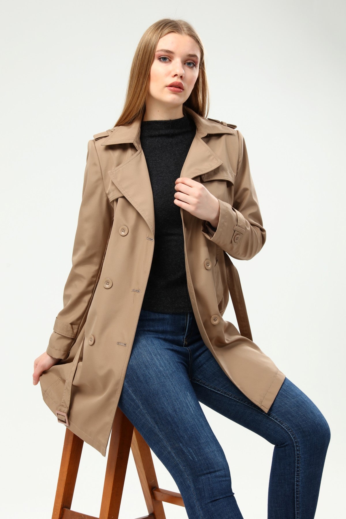 Jacket Trenchcoat Short