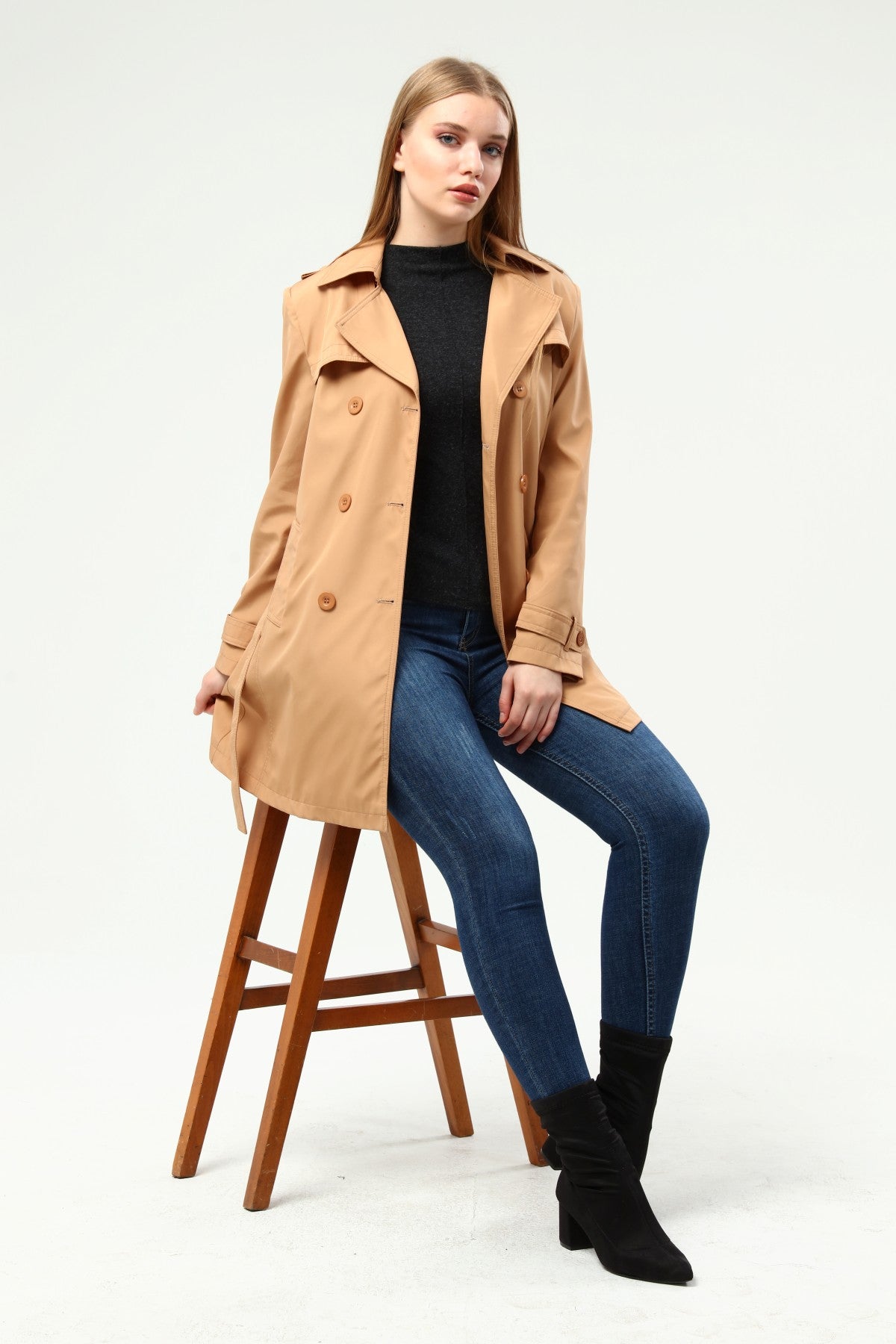 Jacket Trenchcoat Short