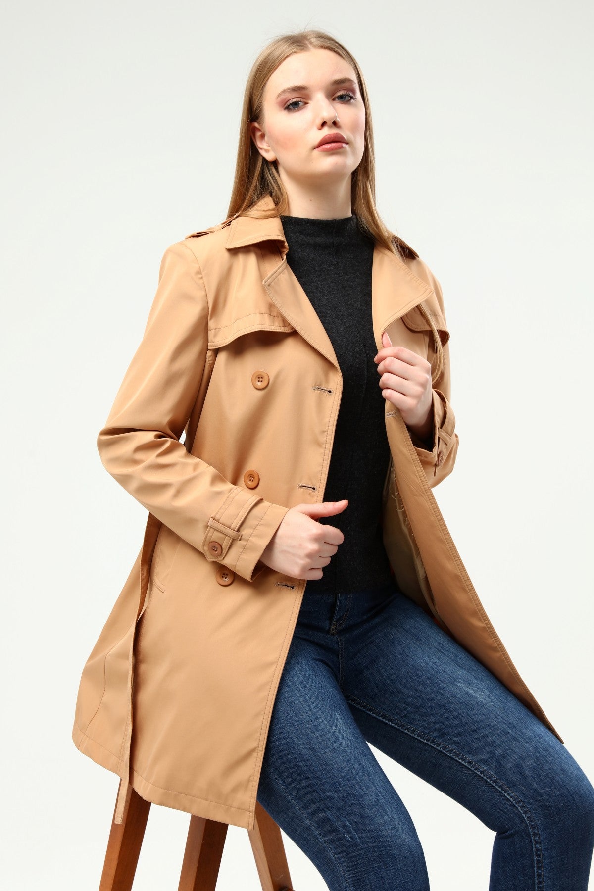 Jacket Trenchcoat Short