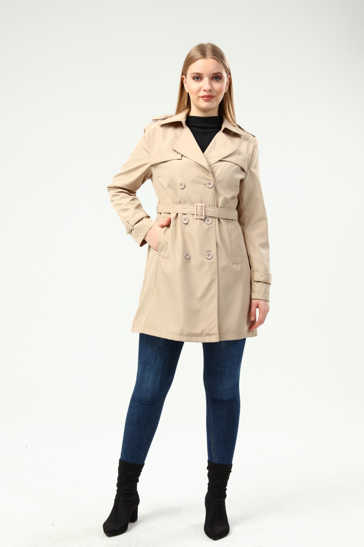 Jacket Trenchcoat Short