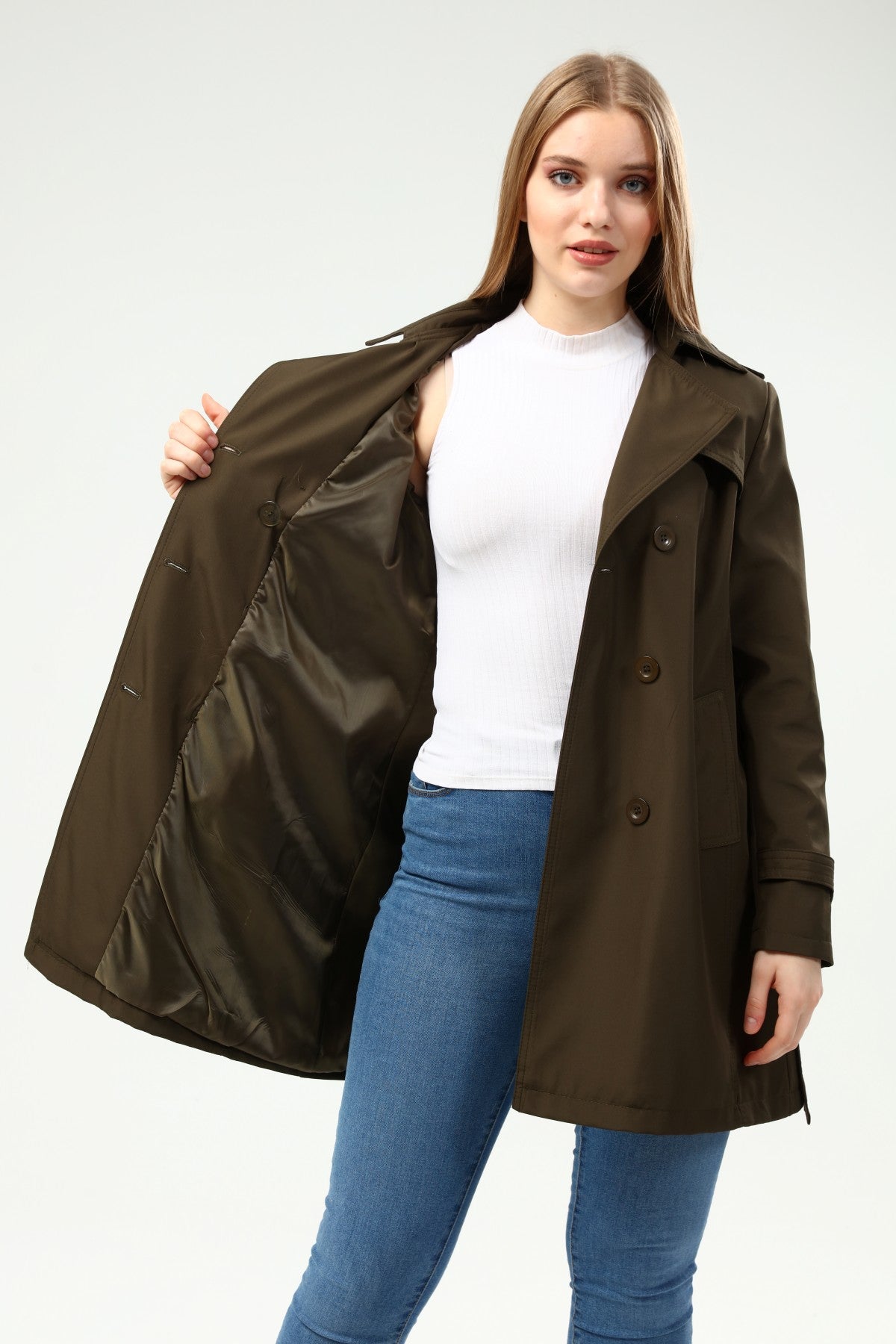 Jacket Trenchcoat Short