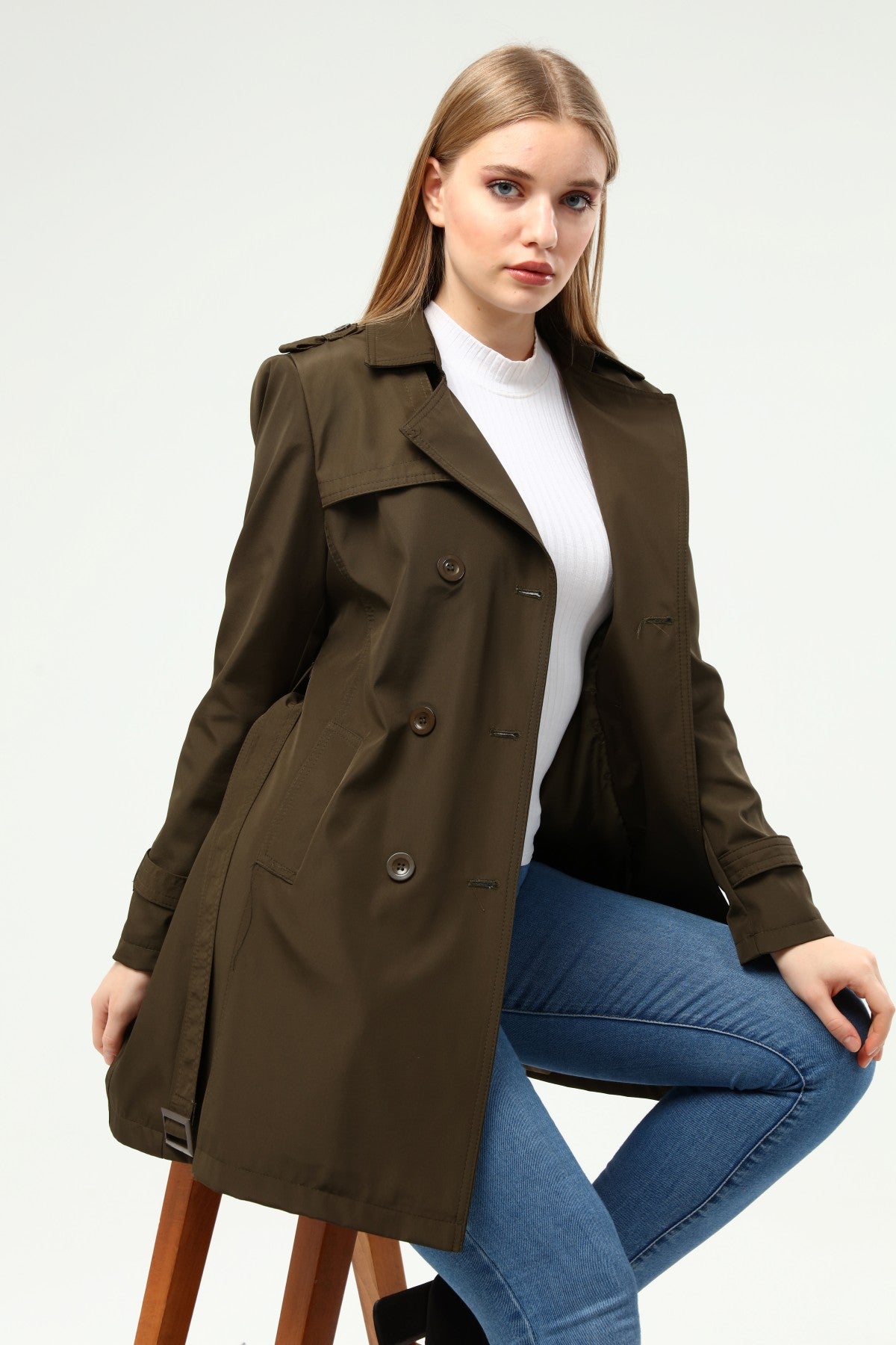 Jacket Trenchcoat Short