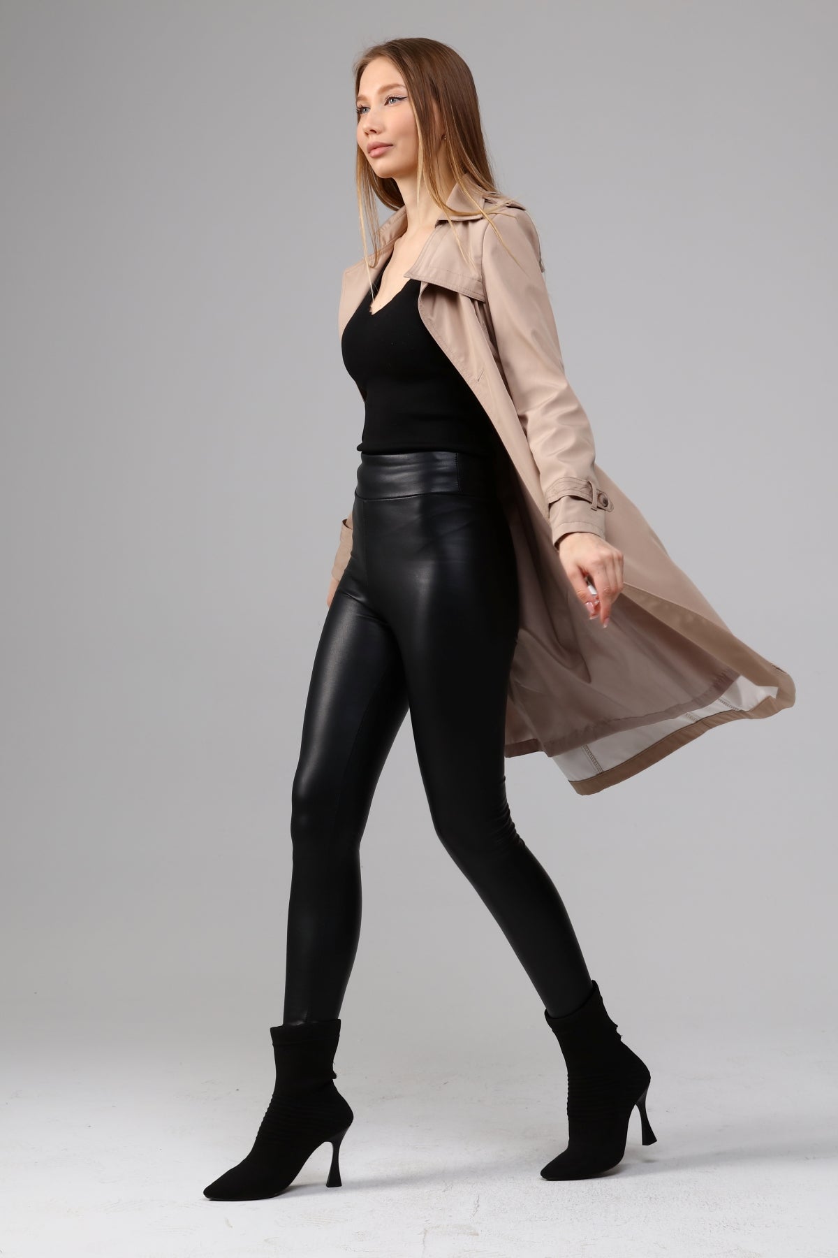 Klassischer Damen Trenchcoat wasserabweisend