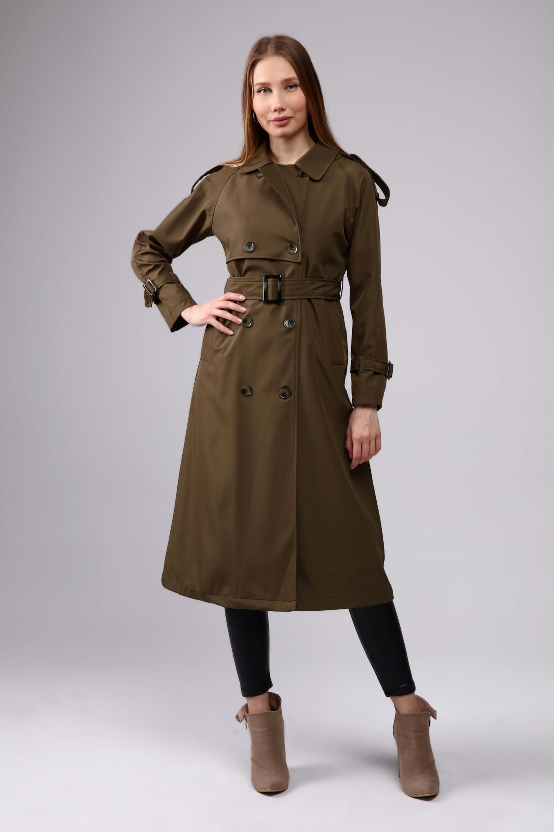 Trenchcoat Round Collar