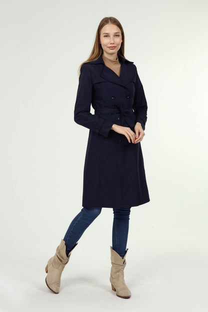 Klassischer Damen Trenchcoat wasserabweisend