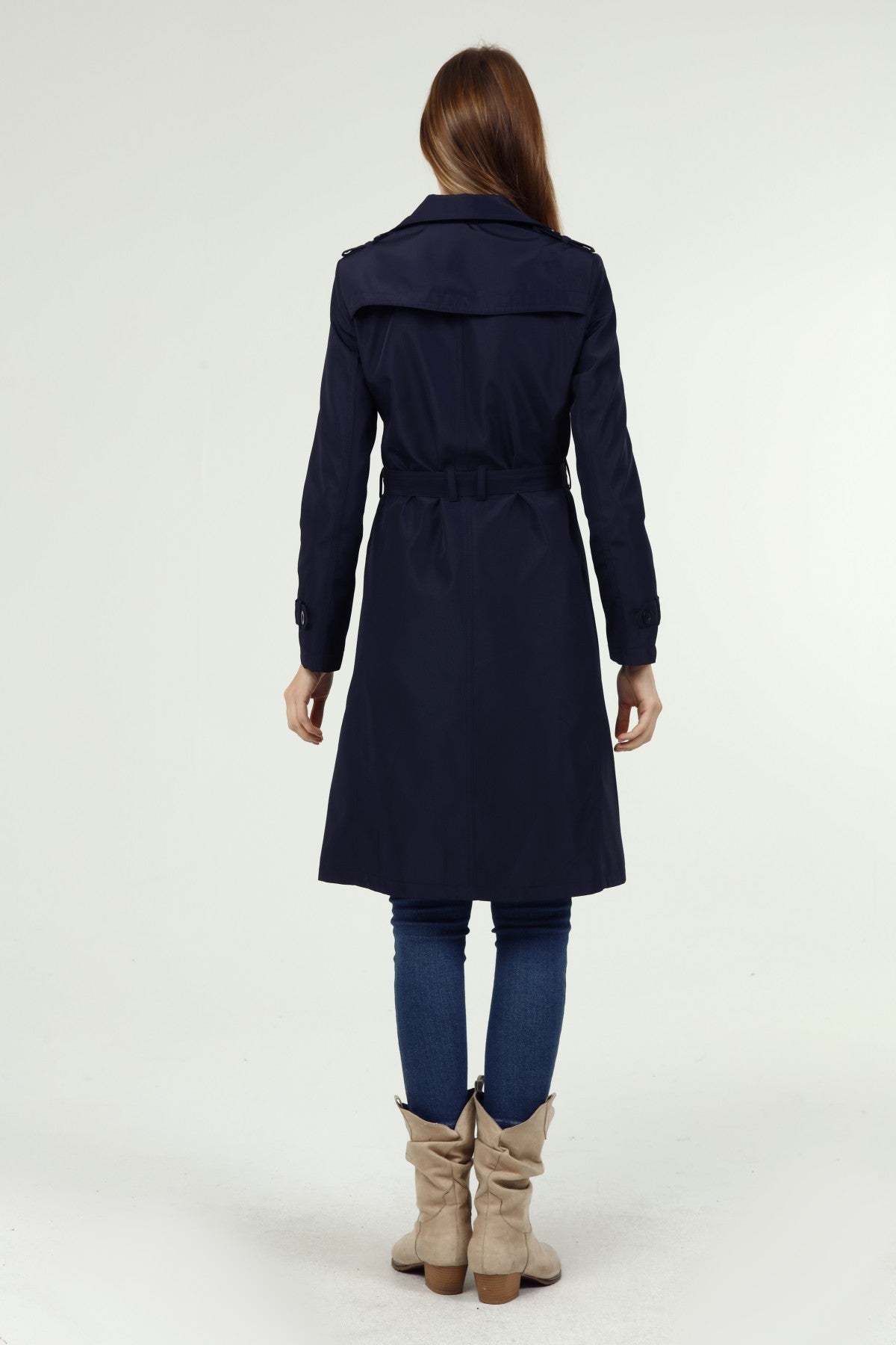 Klassischer Damen Trenchcoat wasserabweisend