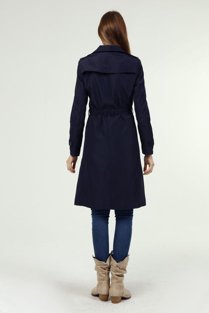 Klassischer Damen Trenchcoat wasserabweisend
