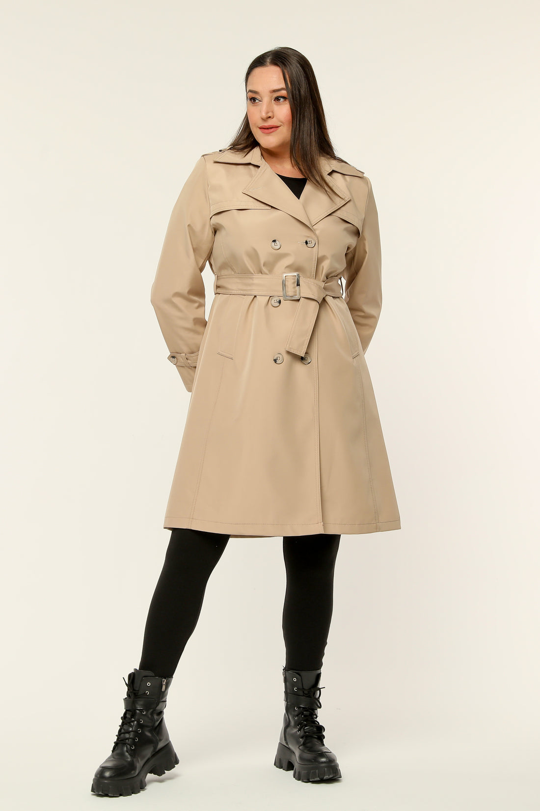 Trenchcoat Dress Elegance
