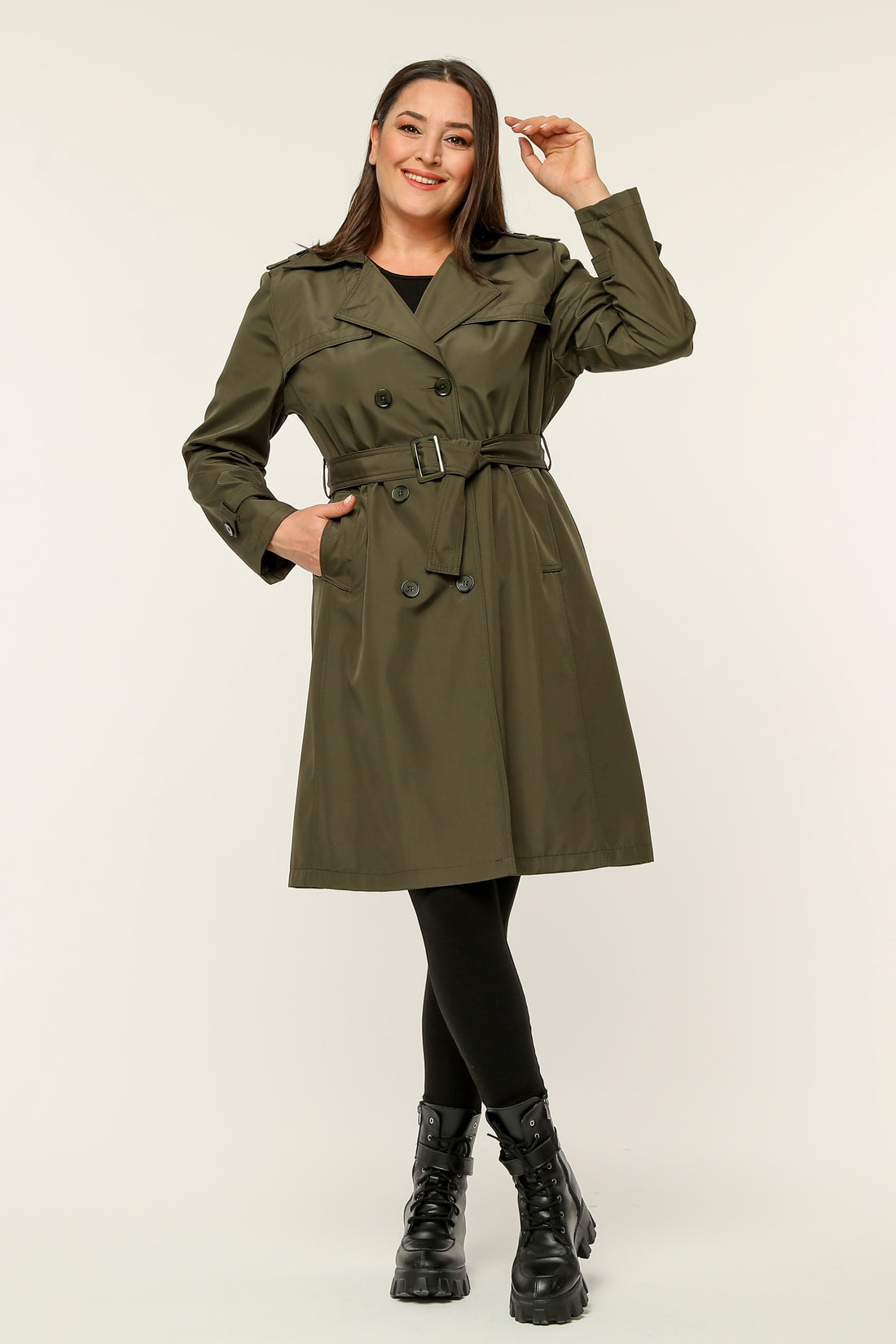Trenchcoat Dress Elegance