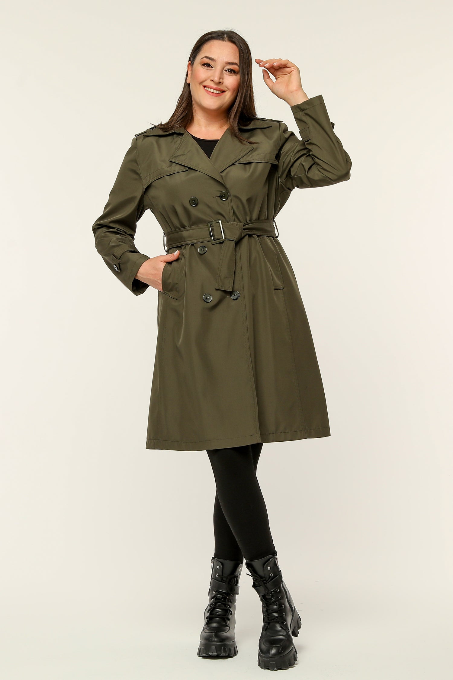 Trenchcoat Dress Elegance
