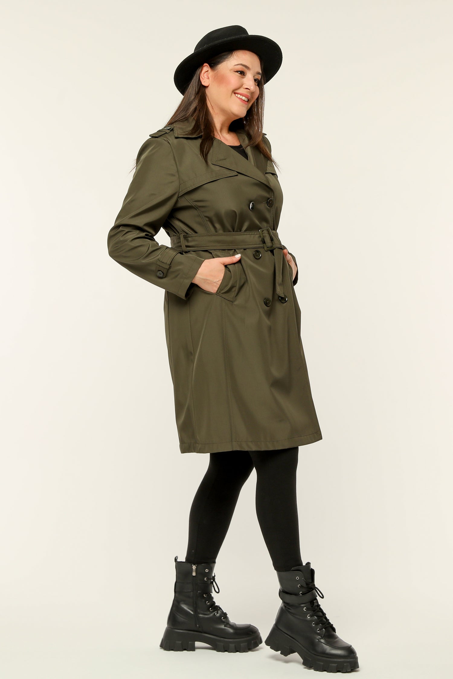 Trenchcoat Dress Elegance