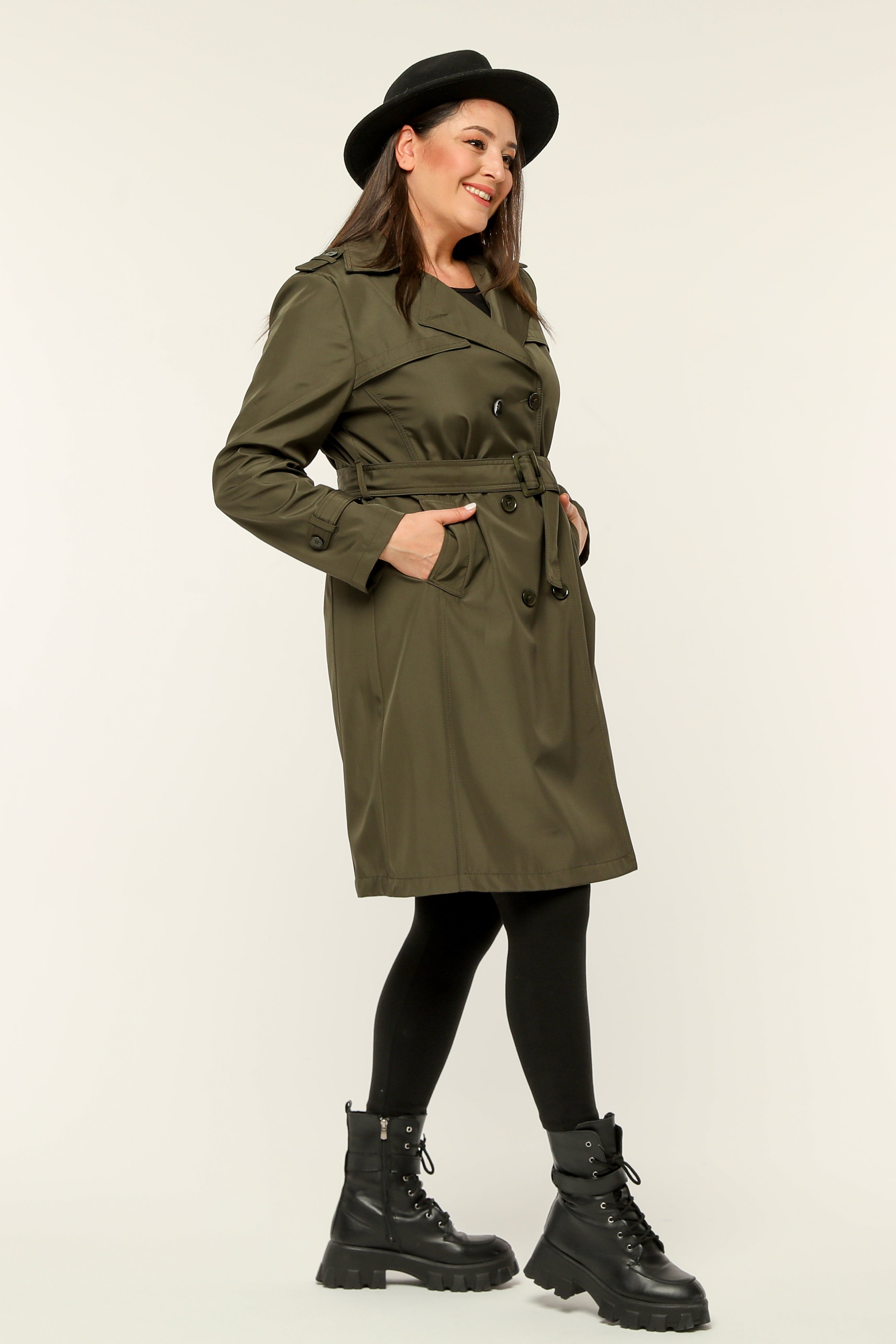 Trenchcoat Dress Elegance