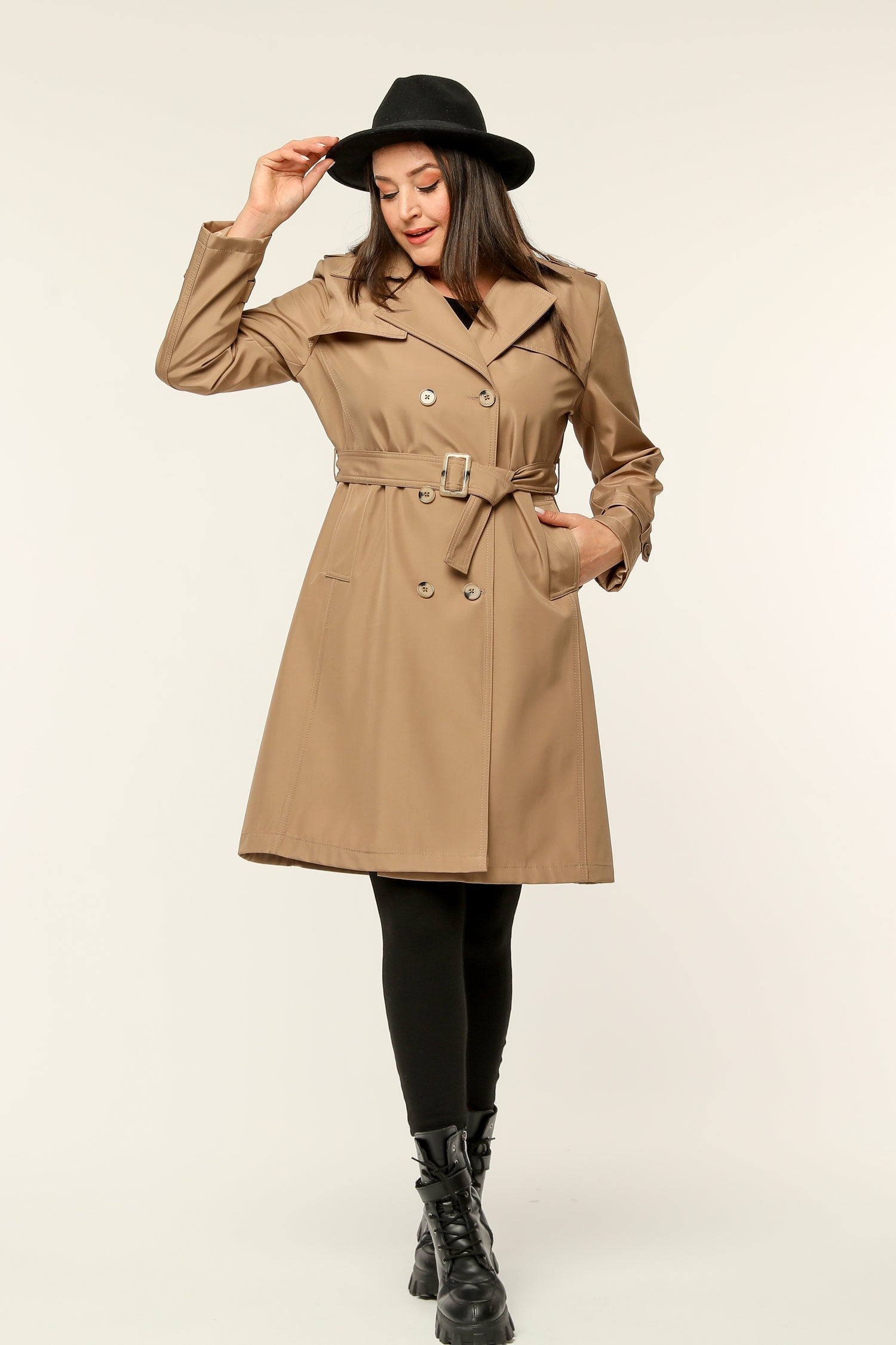 Trenchcoat Dress Elegance