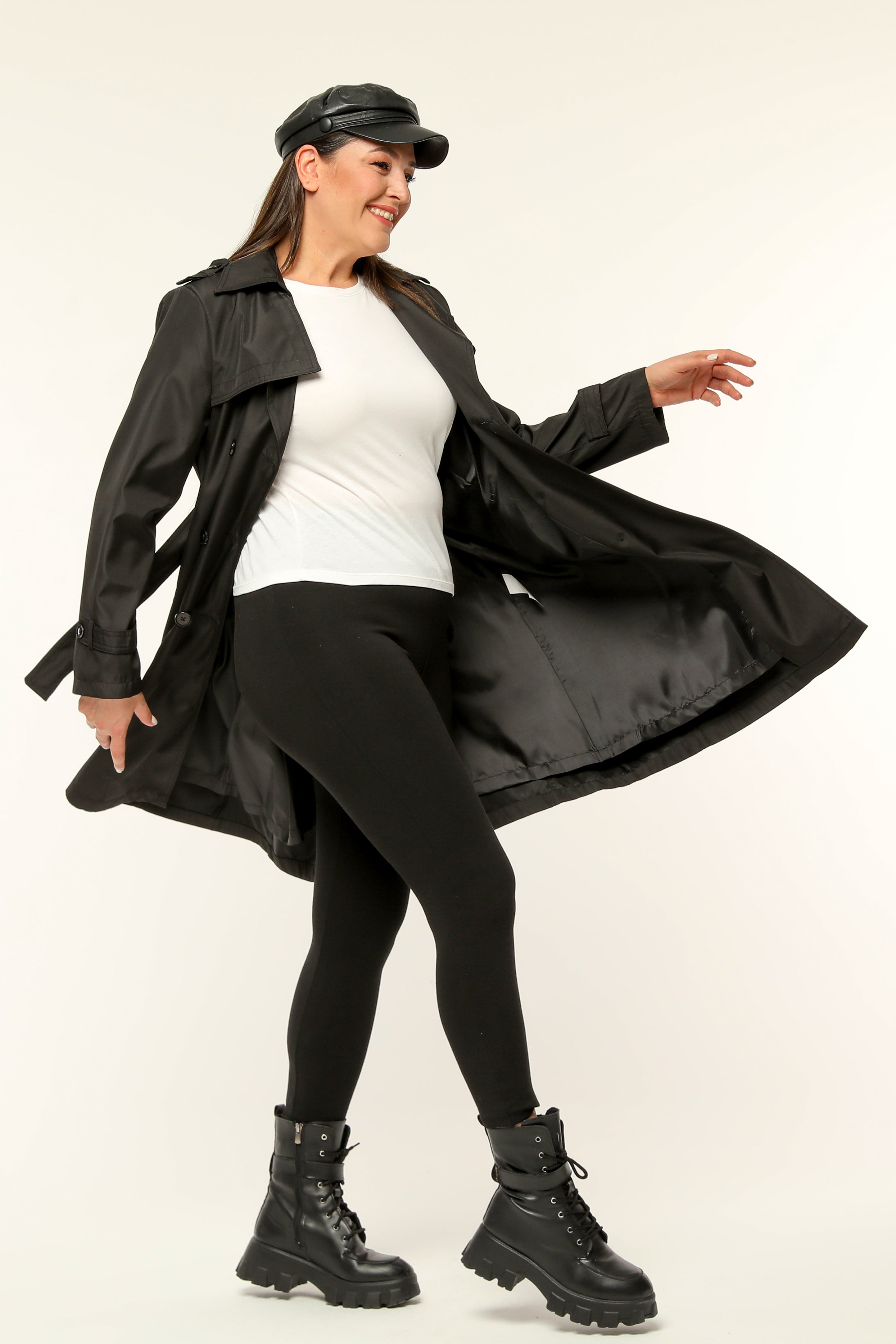 Trenchcoat Dress Elegance